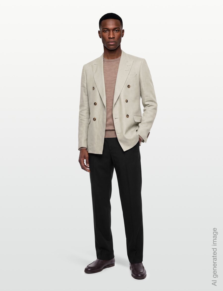Tiger of Sweden - HELDIN - double breasted blazers - dawn misty - 0