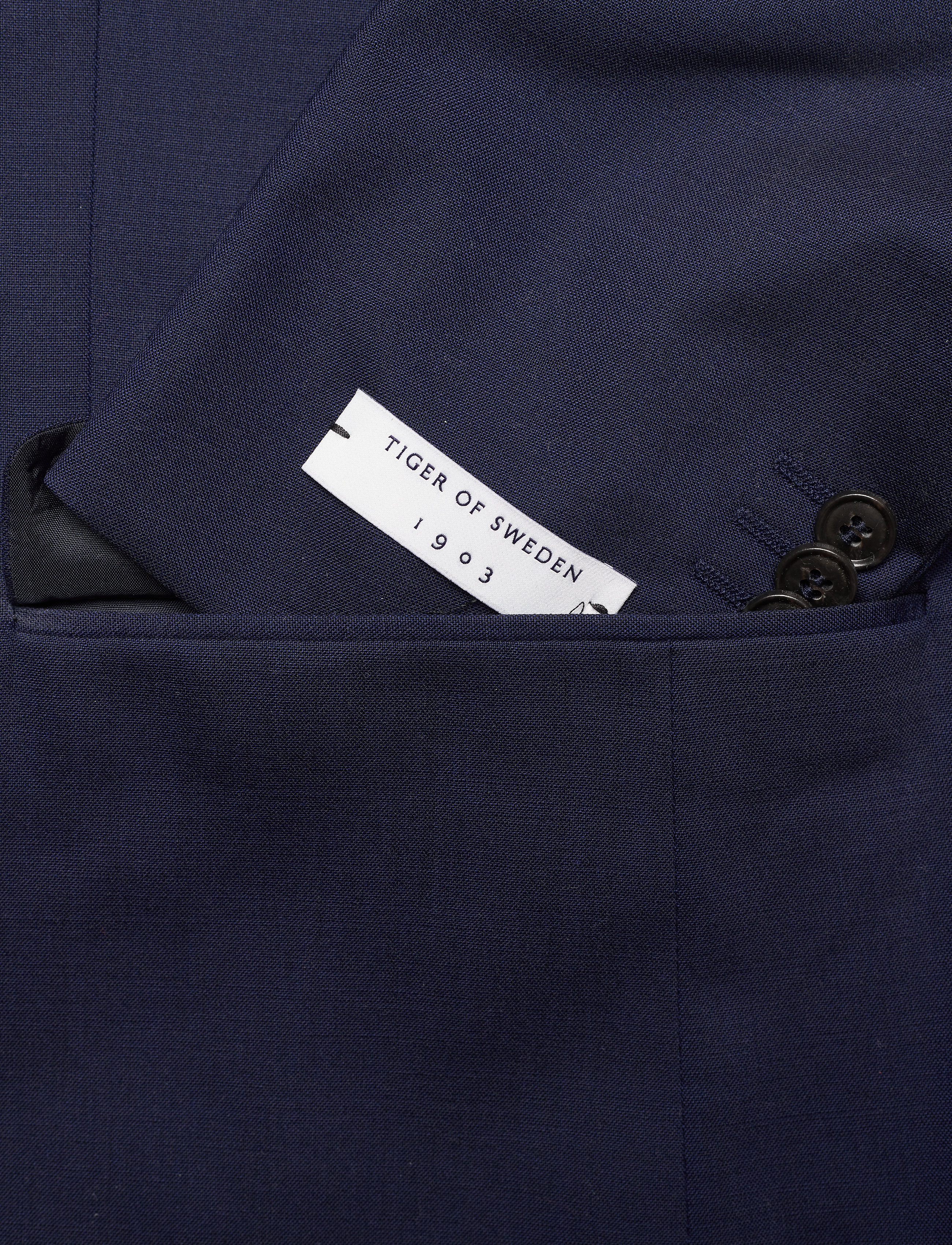 Tiger of Sweden - JILE - enkeltradede blazere - midnight blue/b.g - 3