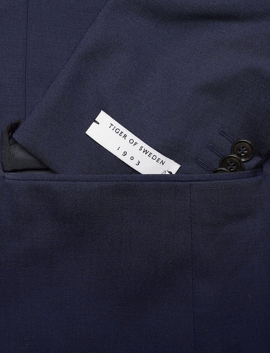 Tiger of Sweden - JILE - enkeltradede blazere - midnight blue/b.g - 3