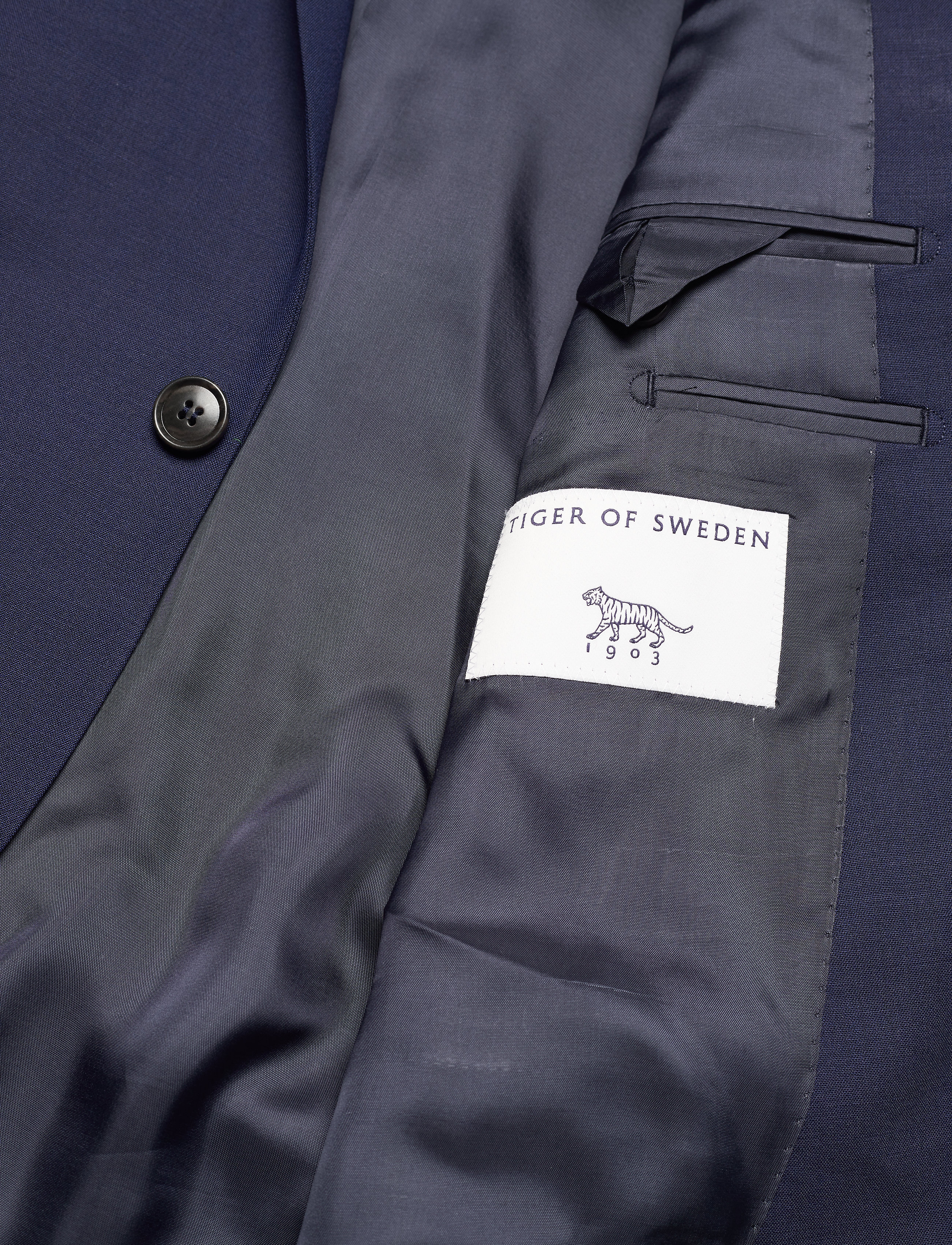 Tiger of Sweden - JILE - enkeltradede blazere - midnight blue/b.g - 4