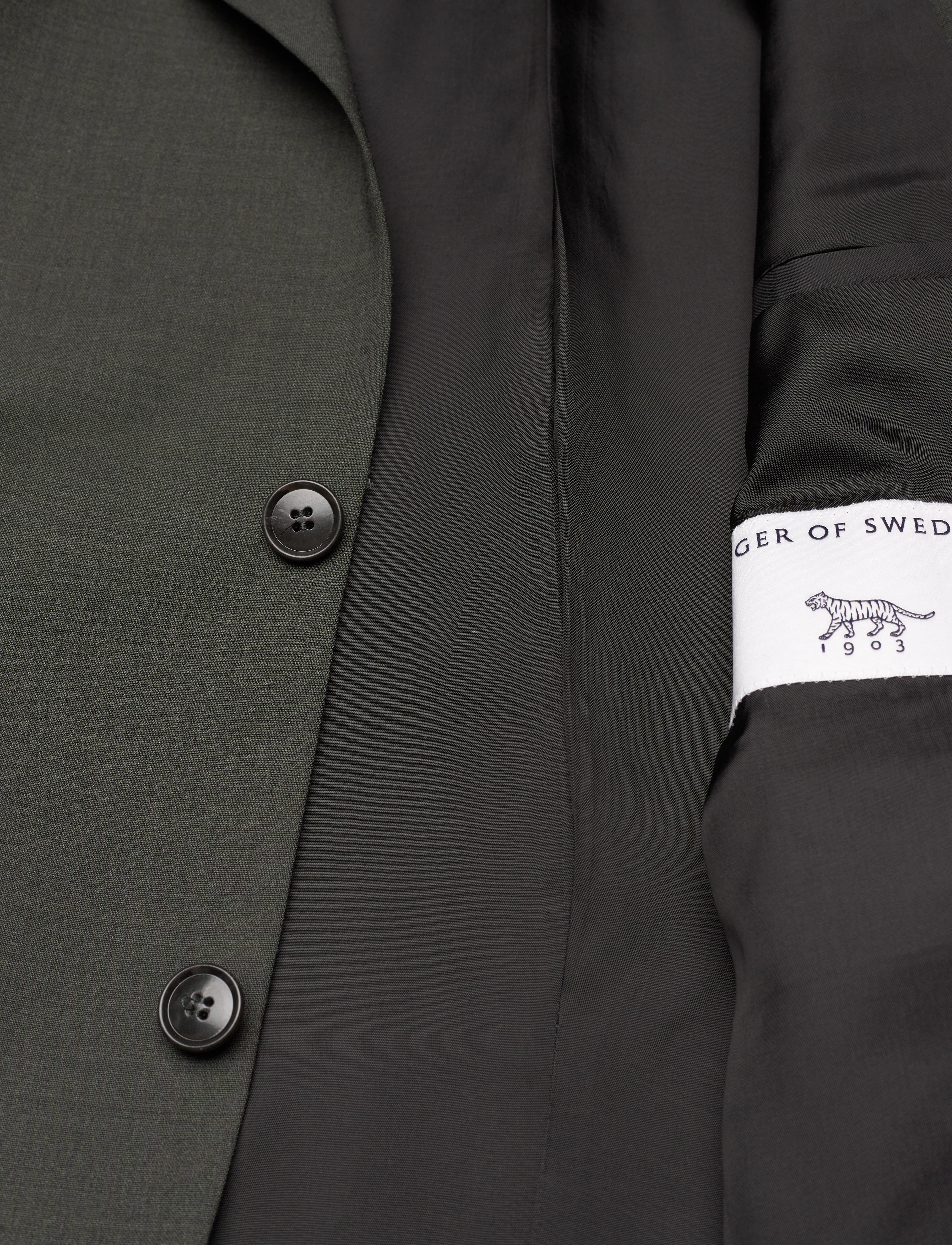 Tiger of Sweden - JUSTINS - single breasted blazers - olive extreme - 4