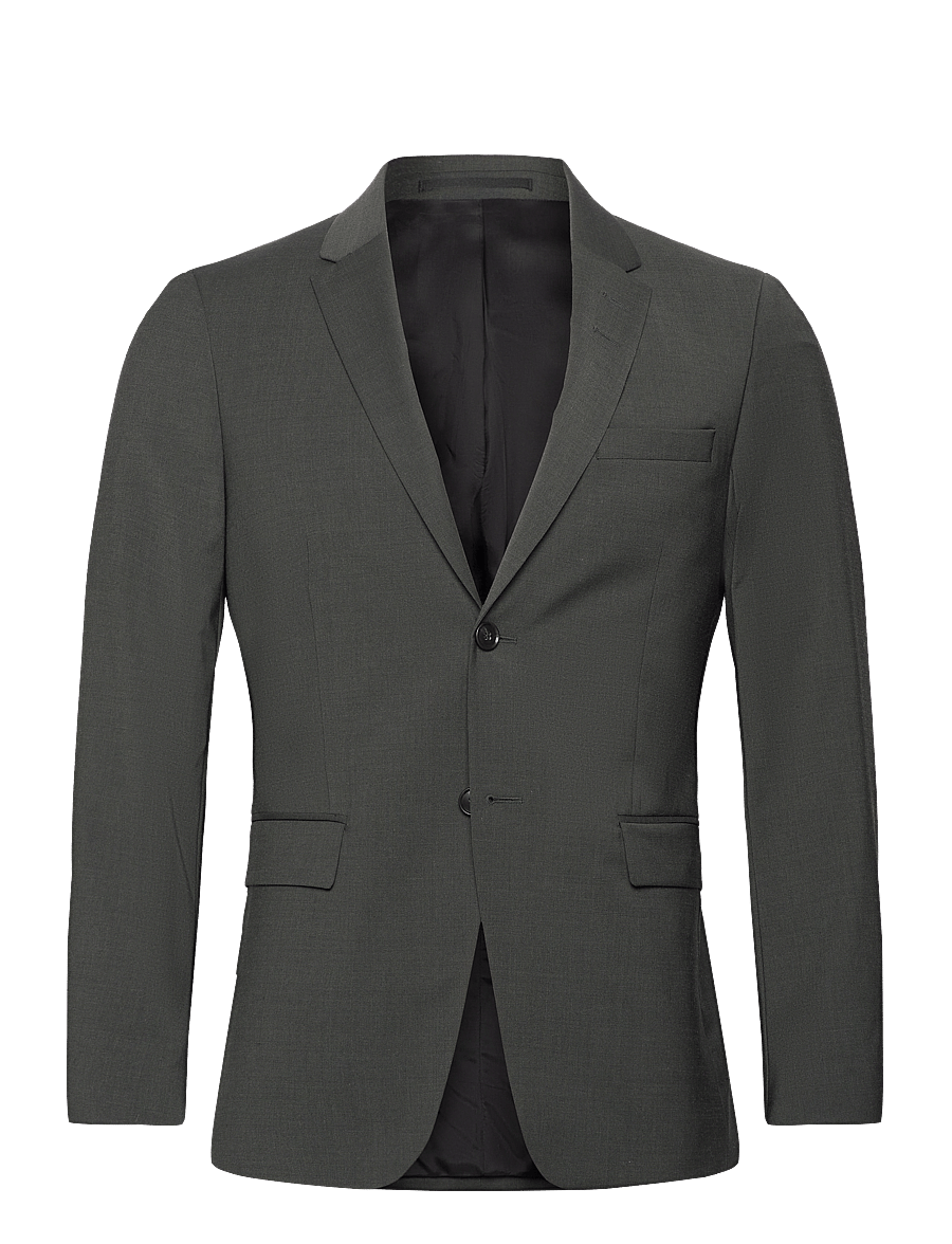 Tiger of Sweden - JERRETTS - enkeltradede blazere - olive extreme - 0