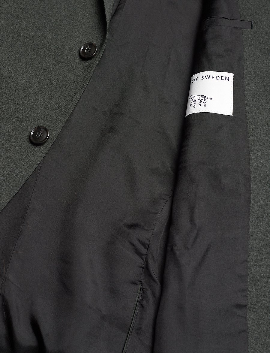 Tiger of Sweden - JERRETTS - enkeltradede blazere - olive extreme - 4