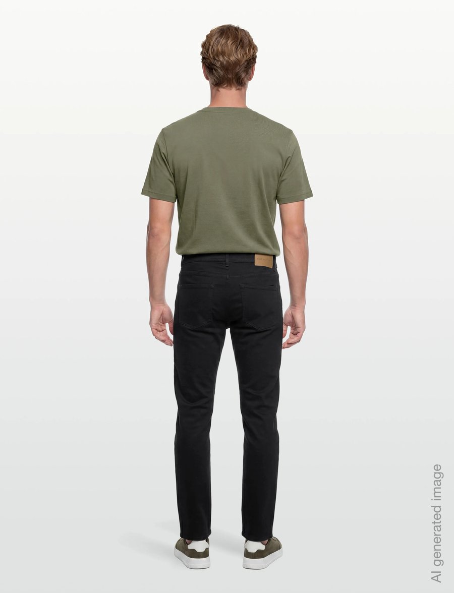 Tiger of Sweden - DES PERMA - tavalised teksad - black - 4