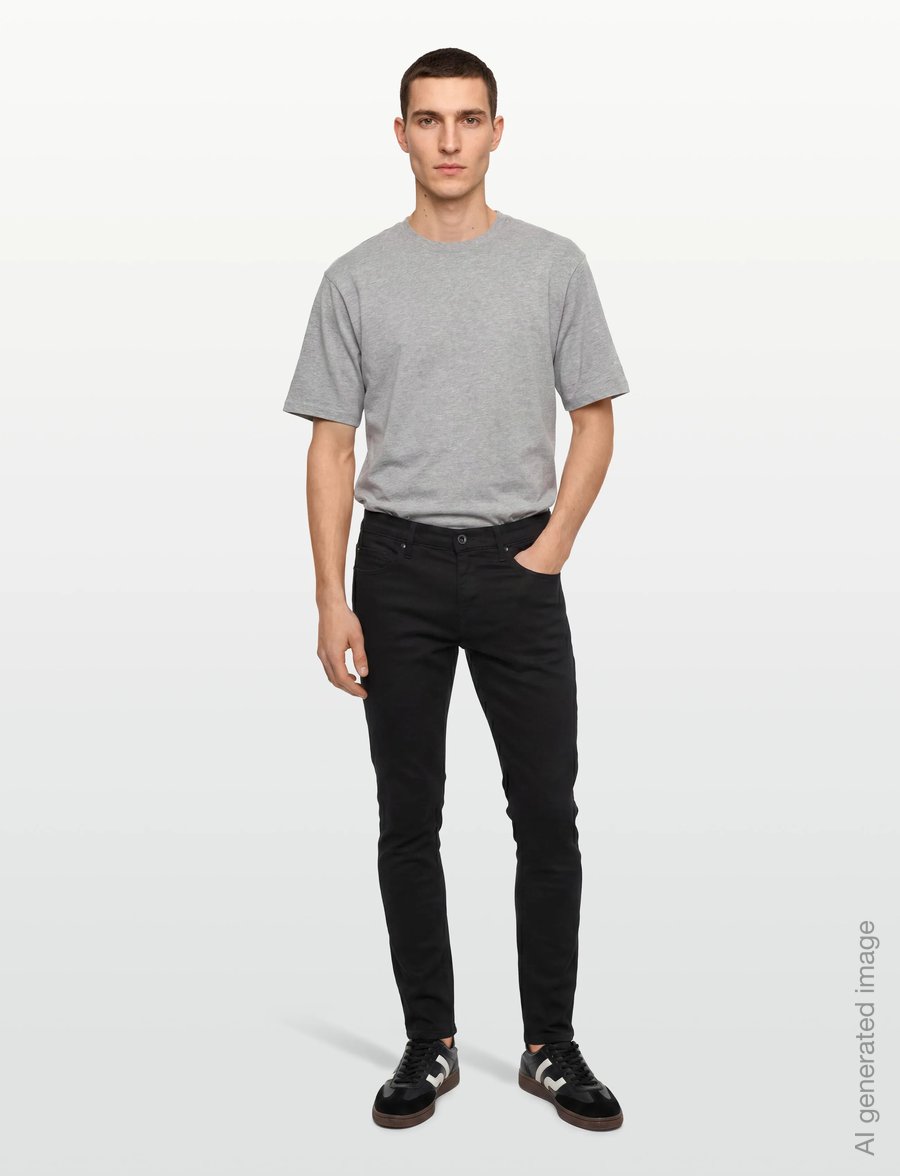 Tiger of Sweden - PISTOLERO PERMA - regular jeans - black - 0