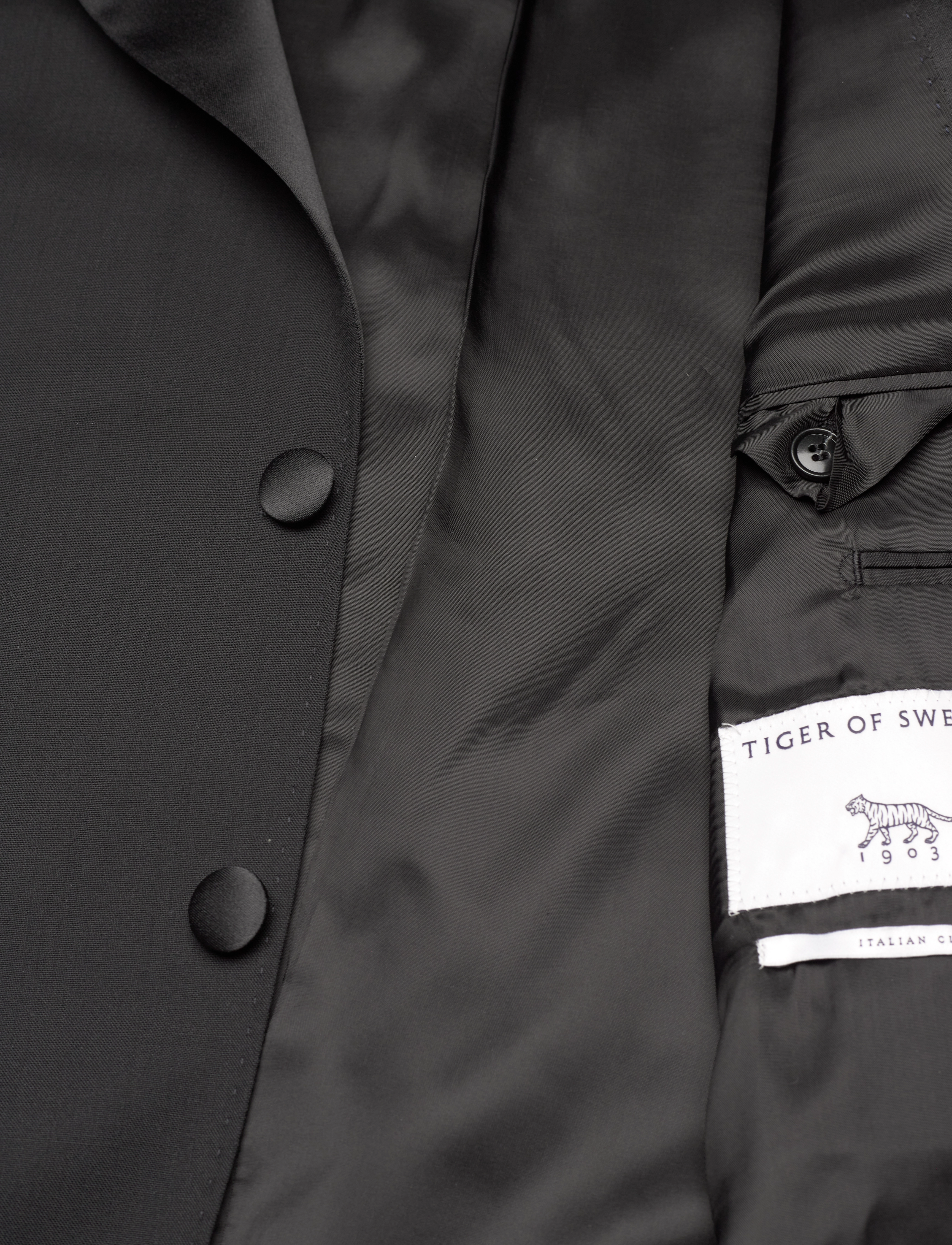 Tiger of Sweden - JUSTINTTUX - enkeltkneppede blazere - black - 4