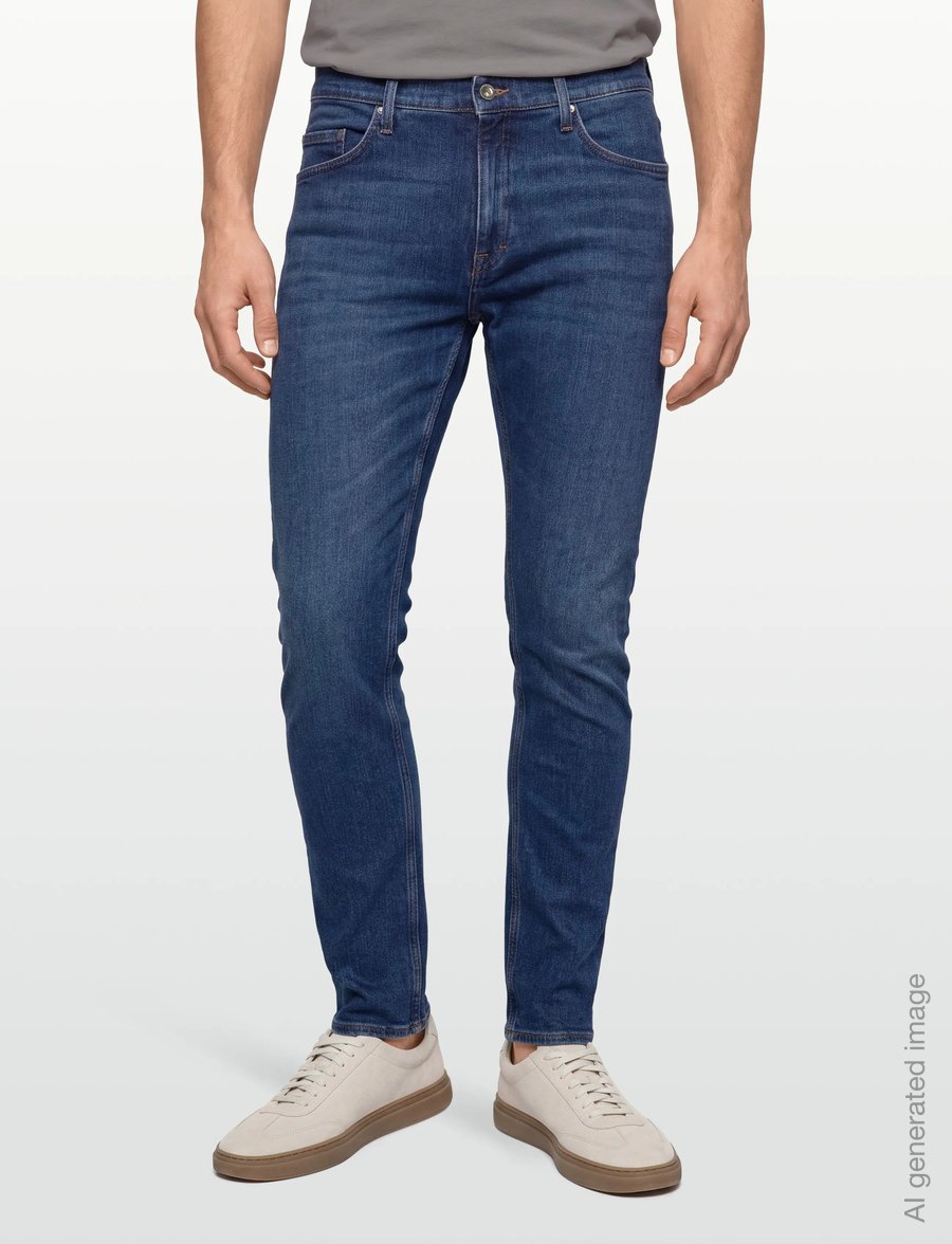 Tiger of Sweden - PISTOLERO GARDEN - tavalised teksad - midnight blue - 3