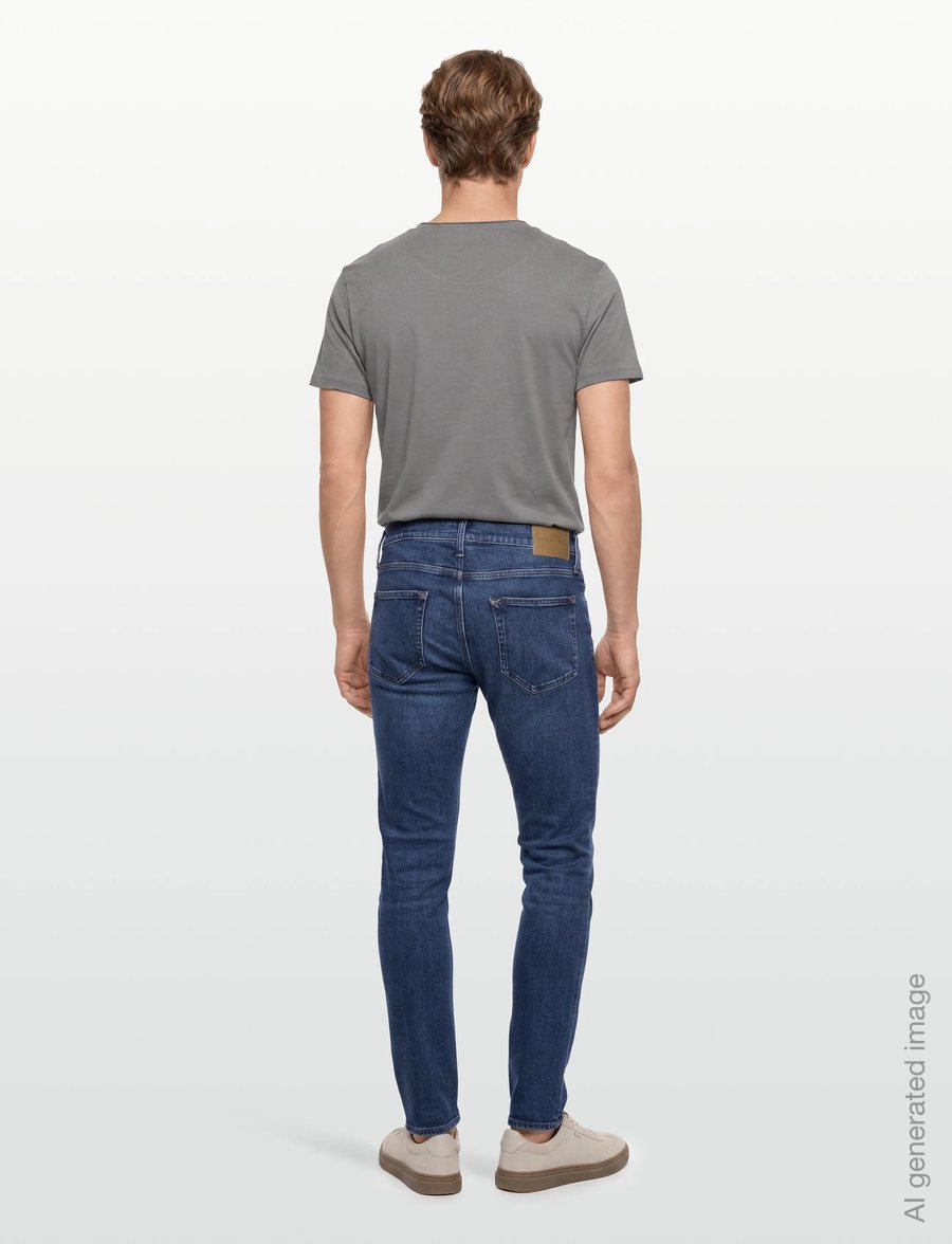 Tiger of Sweden - PISTOLERO GARDEN - tavalised teksad - midnight blue - 4