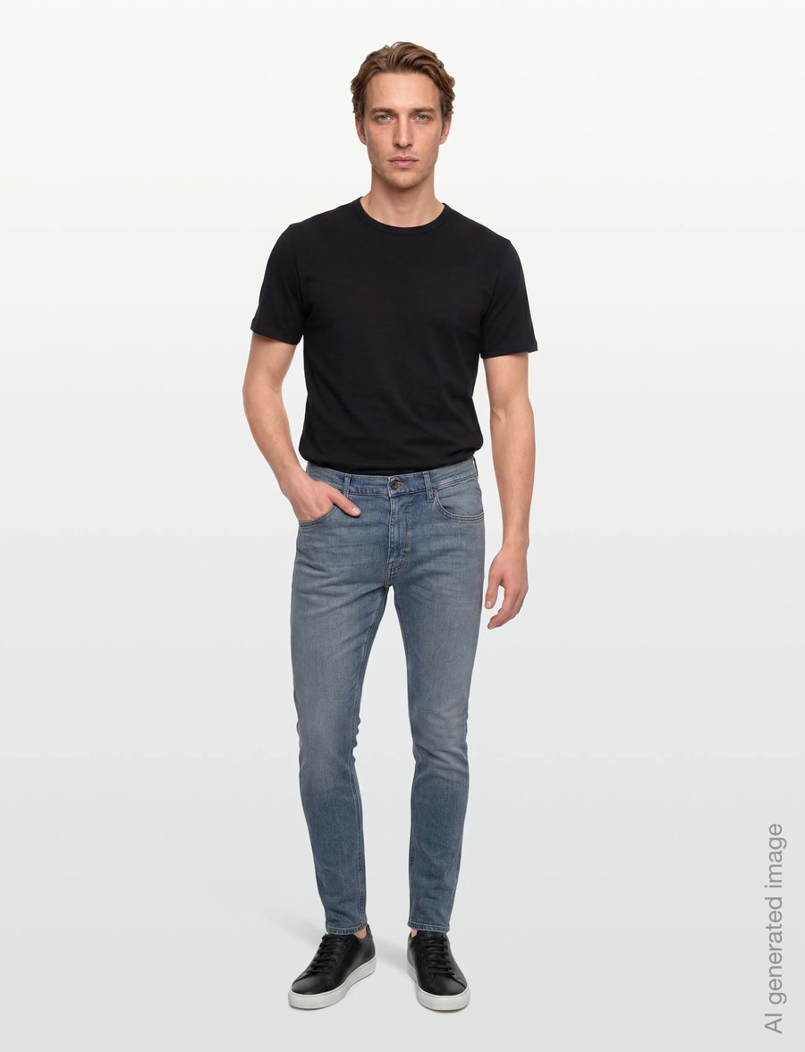Tiger of Sweden - PISTOLERO DREAMER - slim jeans - light blue - 0