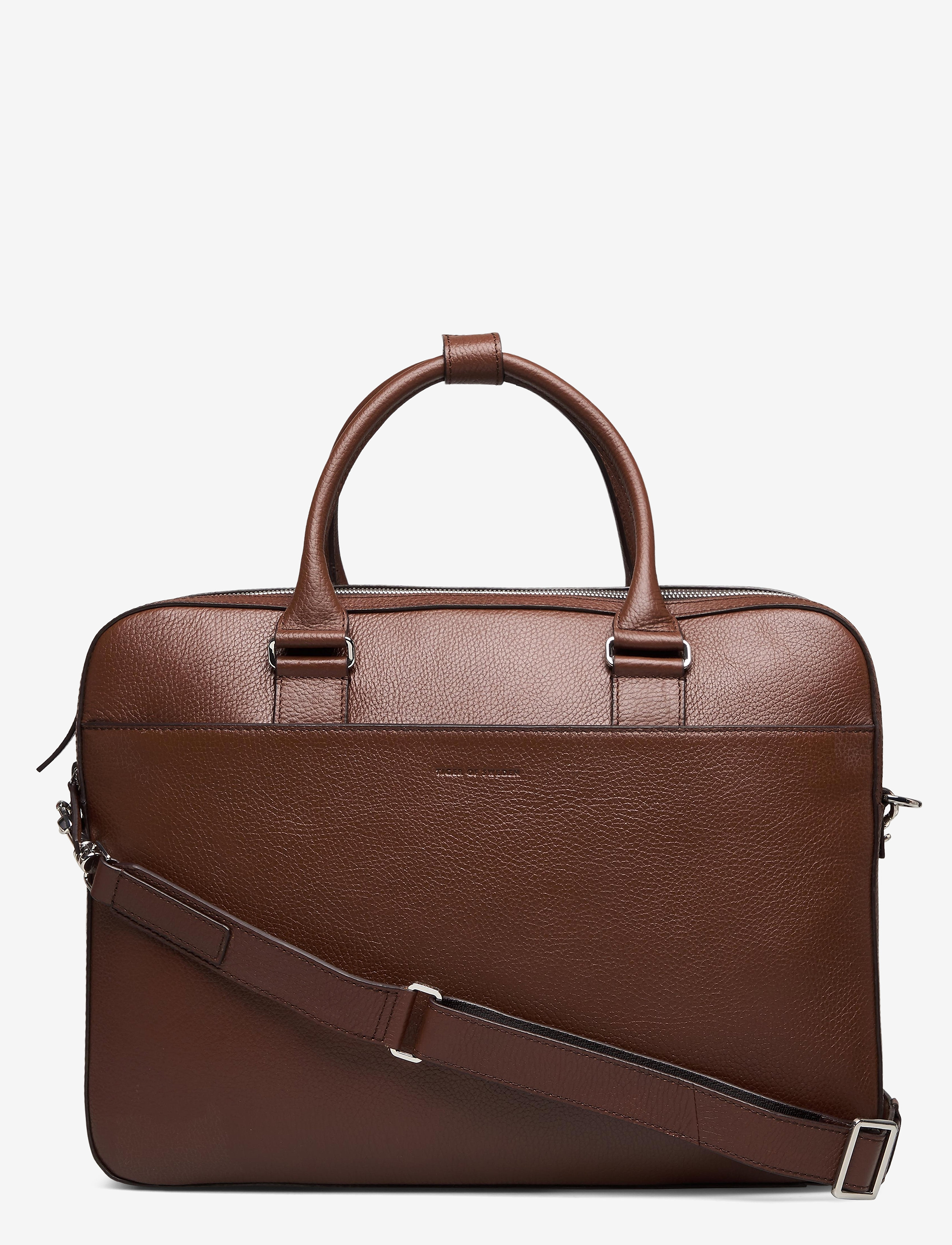 Tiger of Sweden Burin, One Size, Designer, Braun - Briefcases, Männerswear