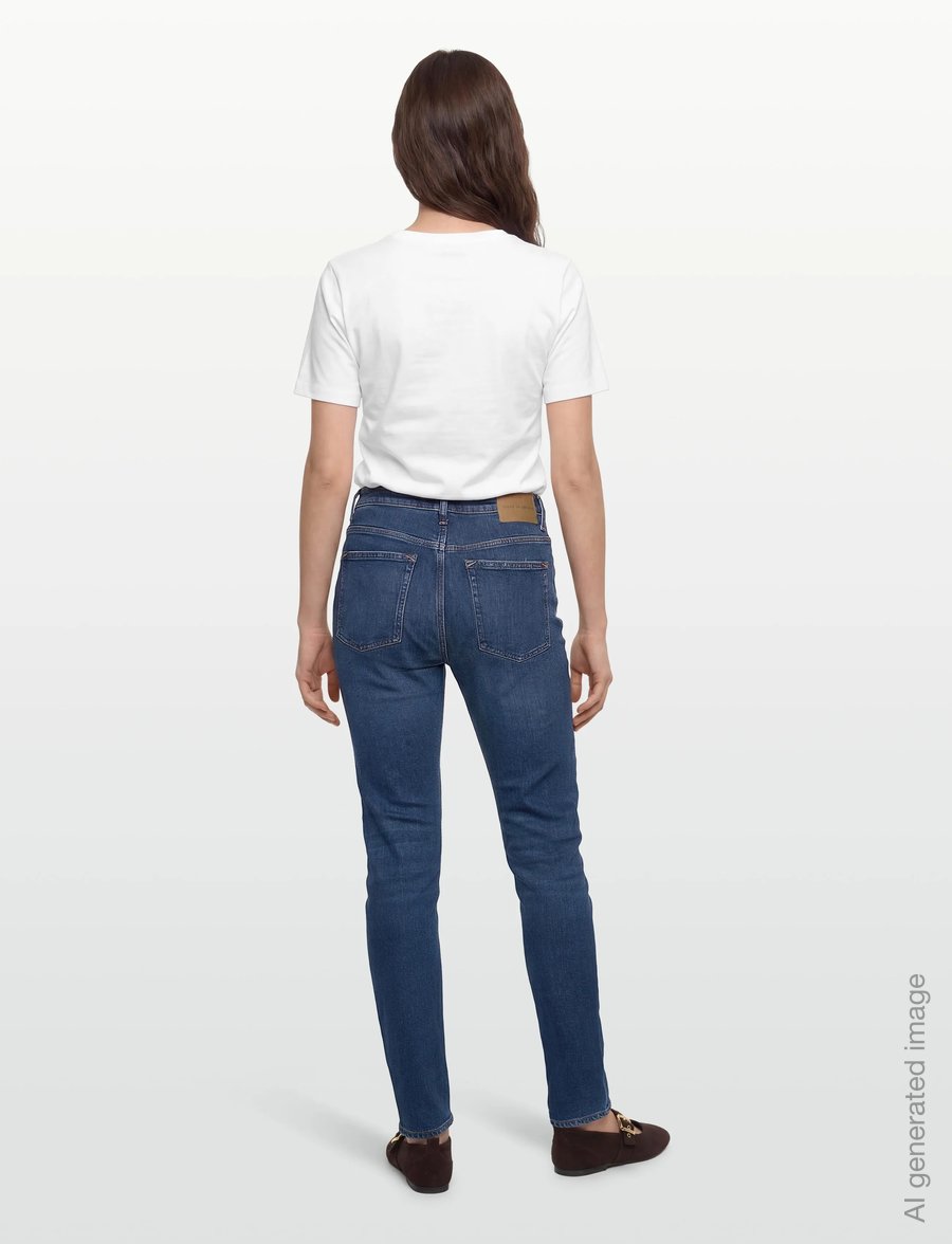 Tiger of Sweden - MAGGIE GARDEN - raka jeans - midnight blue - 4
