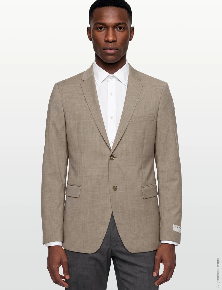 Tiger of Sweden - JERRETTS - enkelknäppta kavajer - warm grey - 3