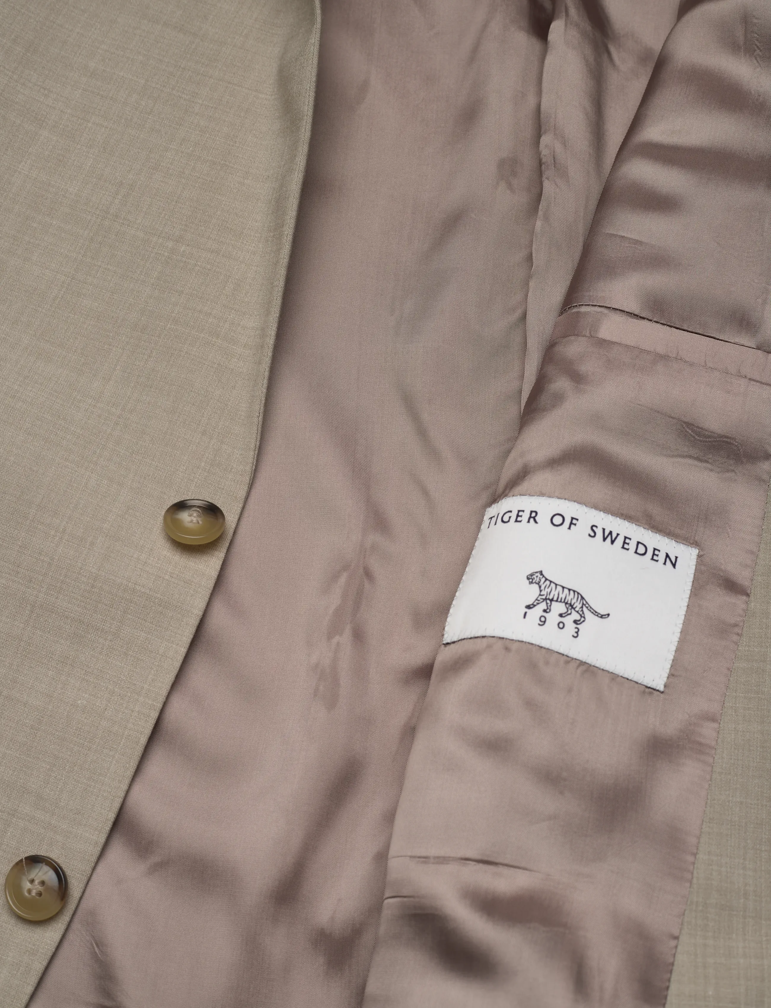 Tiger of Sweden - JERRETTS - single breasted blazers - warm grey - 4