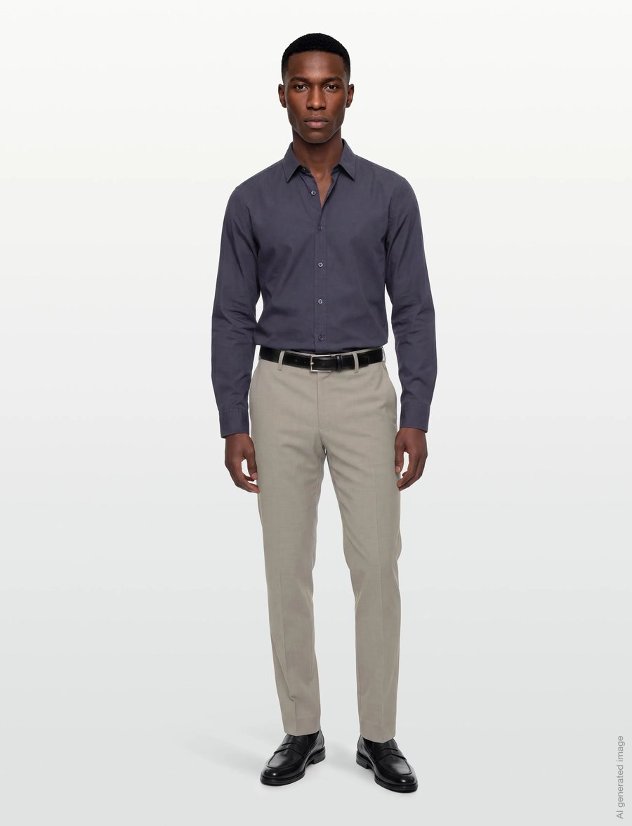 Tiger of Sweden - TENUTAS - habitbukser - warm grey - 0