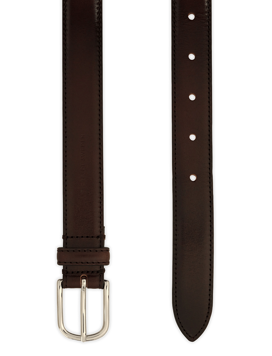Tiger of Sweden - PLANA - klassische gürtel - medium brown - 1