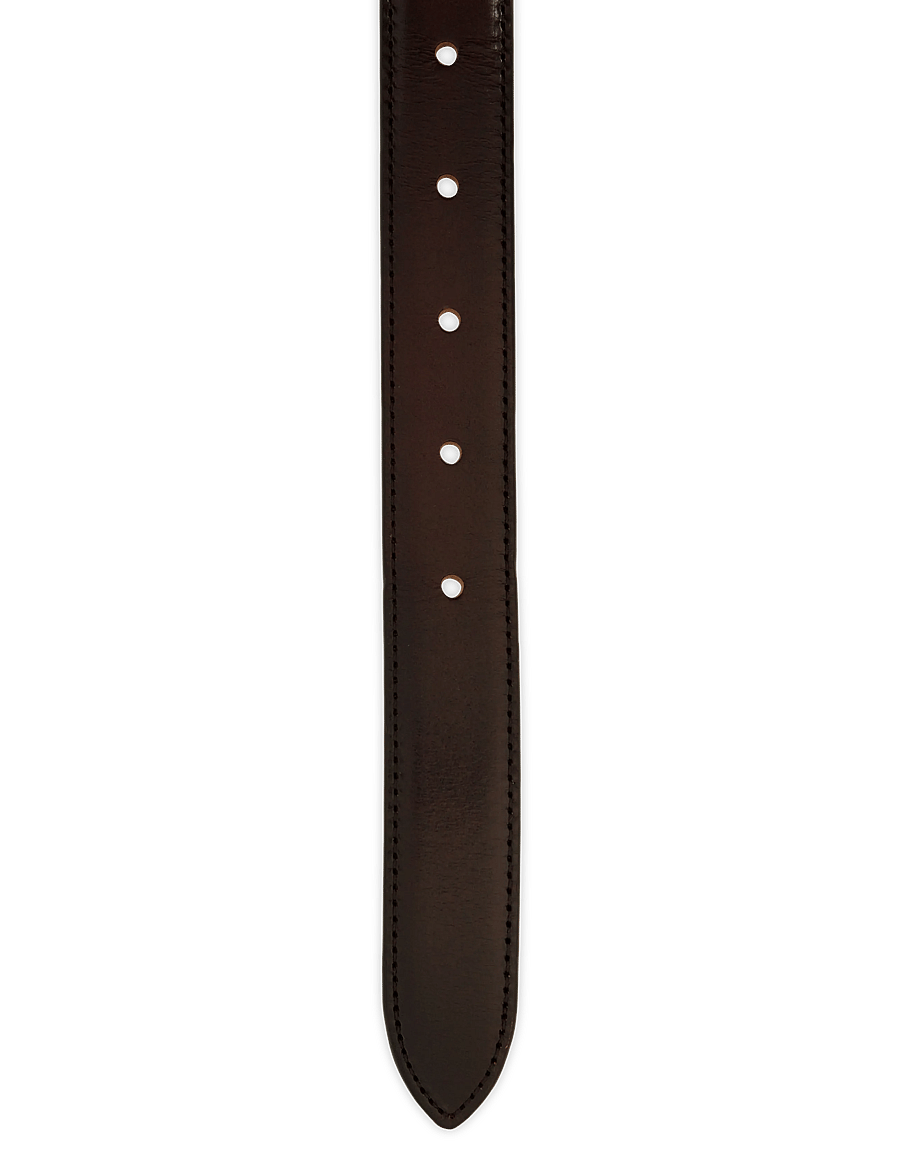 Tiger of Sweden - PLANA - klassische gürtel - medium brown - 2