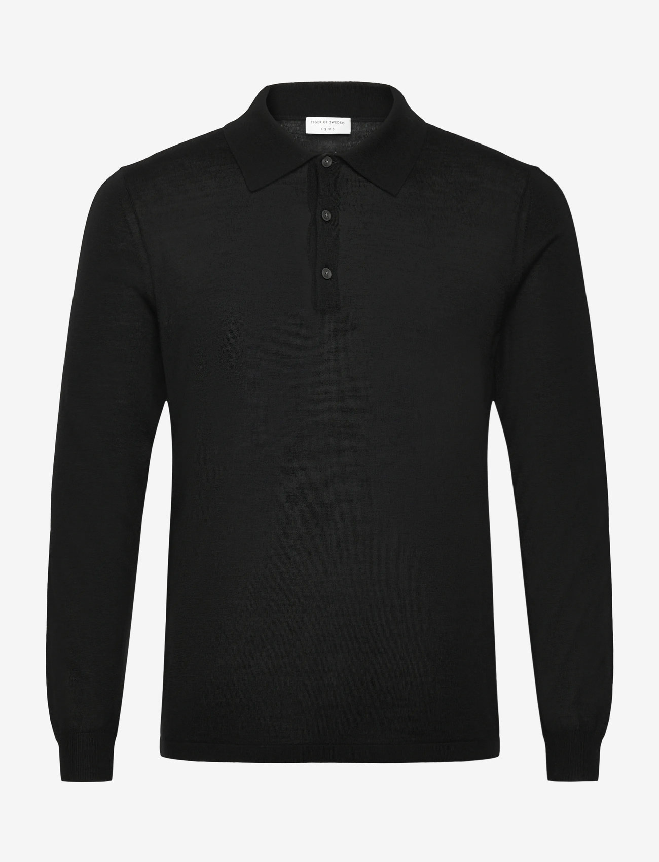 Tiger of Sweden - EROSS RWS - gestrickte polohemden - black - 0