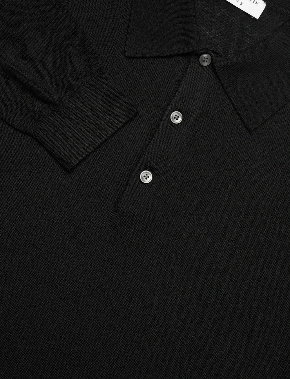 Tiger of Sweden - EROSS RWS - kootud polosärgid - black - 2