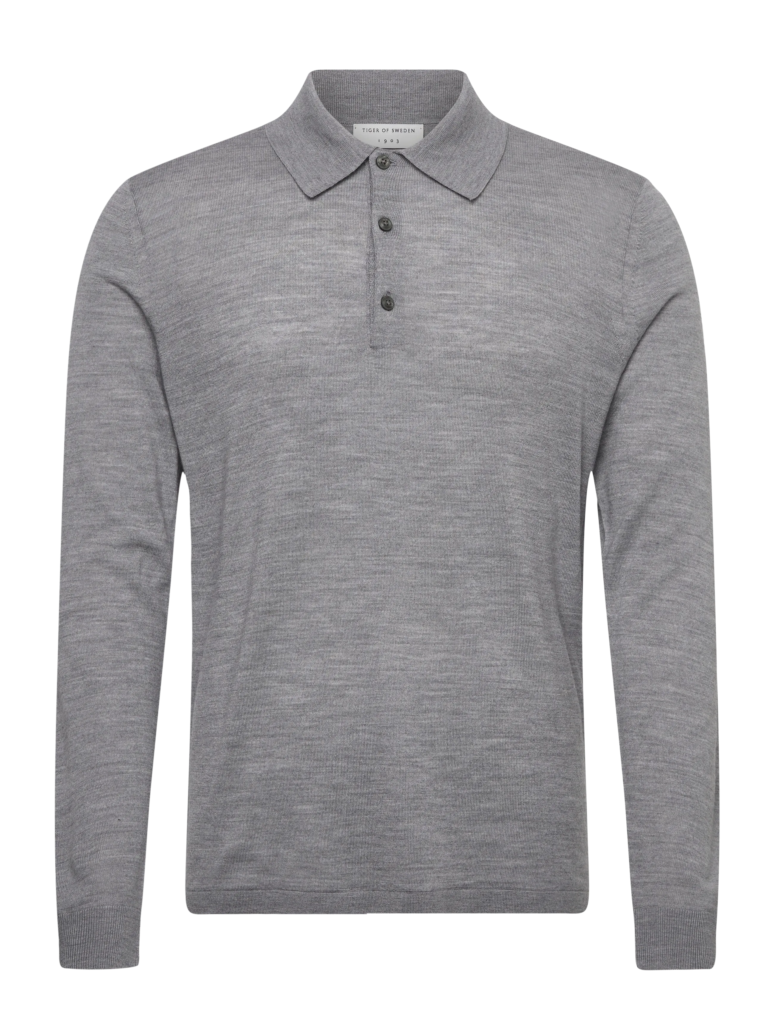 Tiger of Sweden EROSS RWS - Neulotut poolot - GREY MELANGE / grey