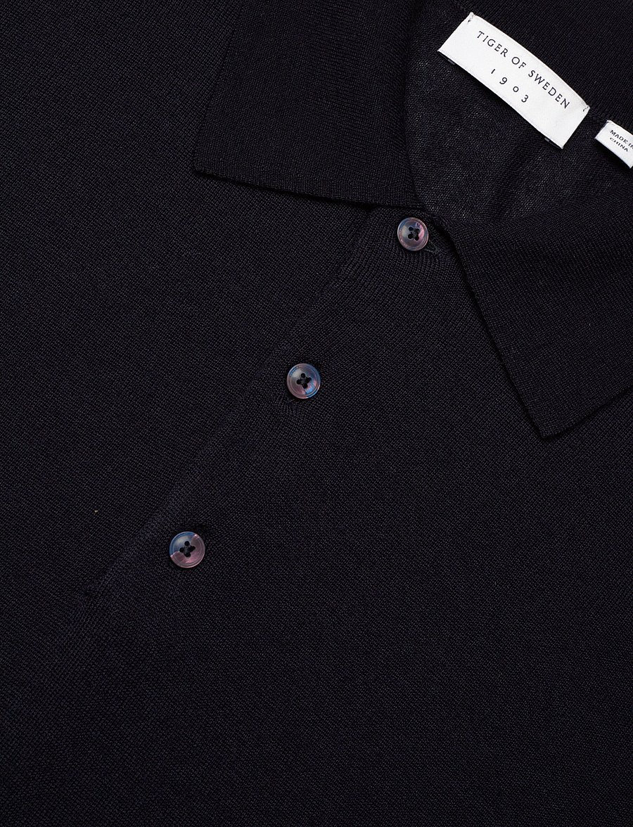 Tiger of Sweden - EROSS RWS - long-sleeved knitted polos - light ink - 5