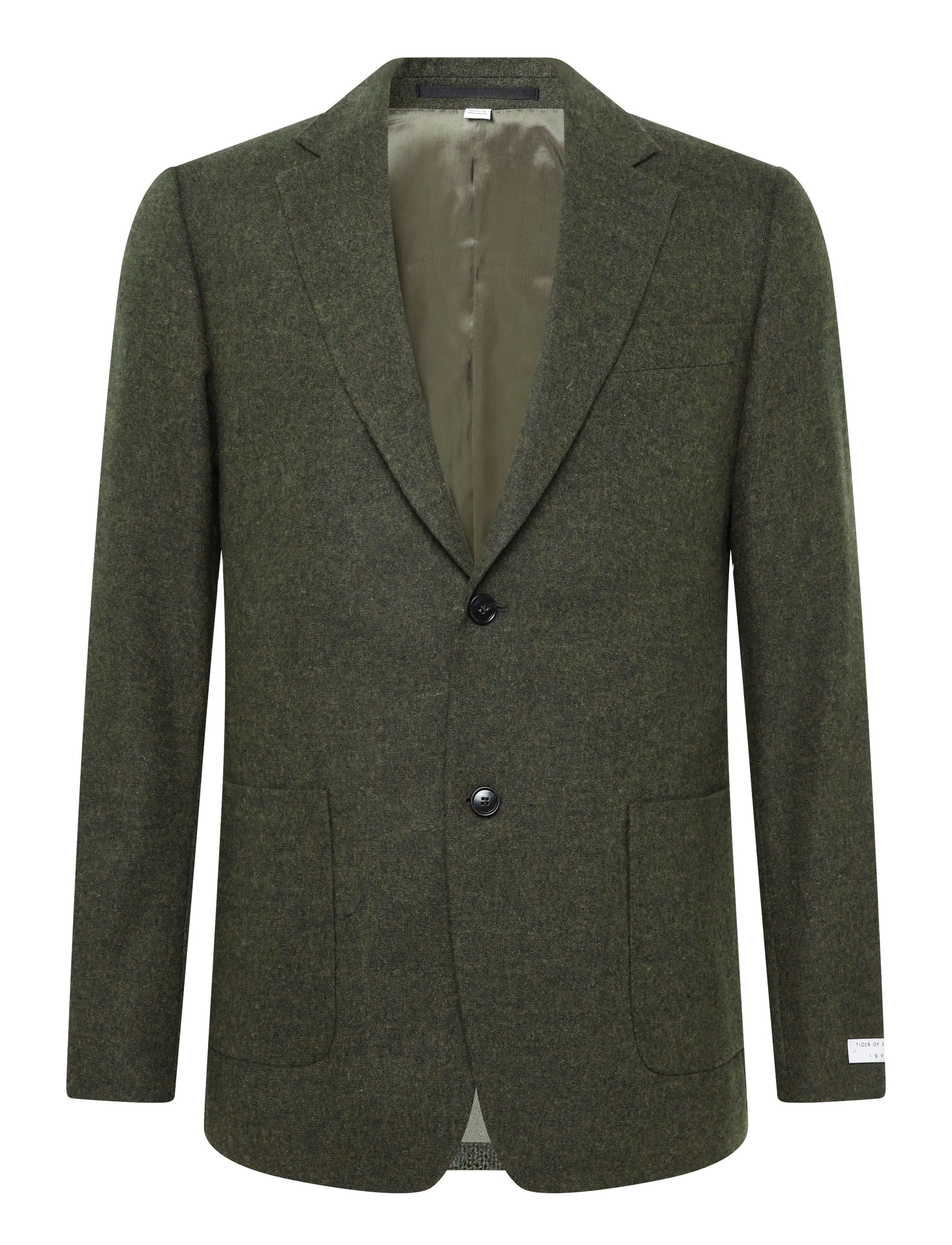 Tiger of Sweden JUSTIN P - Ülikonnad ja pintsakud - DARK KHAKI GREE / khaki/green