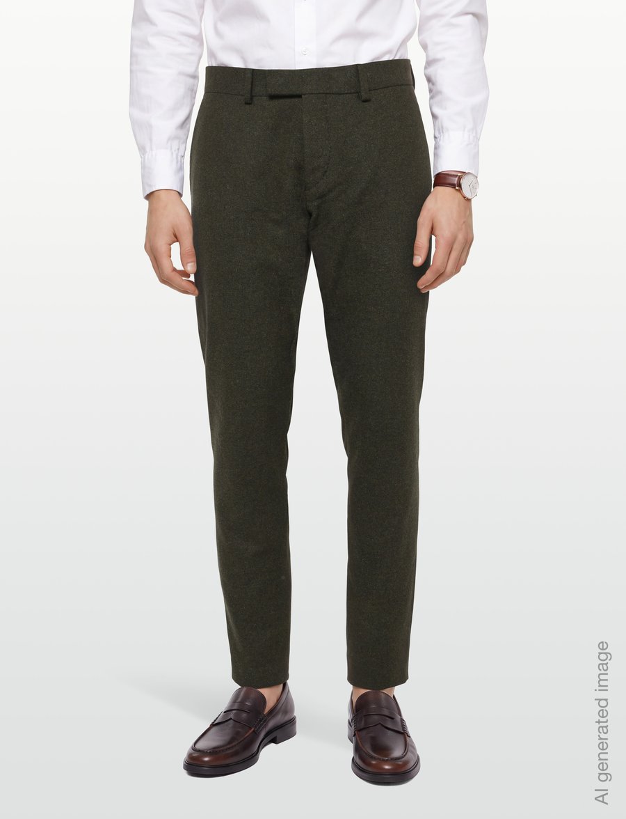 Tiger of Sweden - TENUTA - dressbukser - dark khaki gree - 3