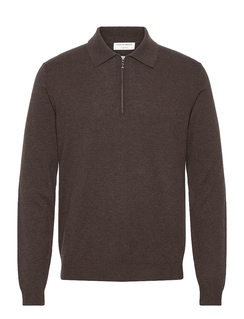 Tiger of Sweden - Orbit RWS - half zip-tröjor - coffee - 0