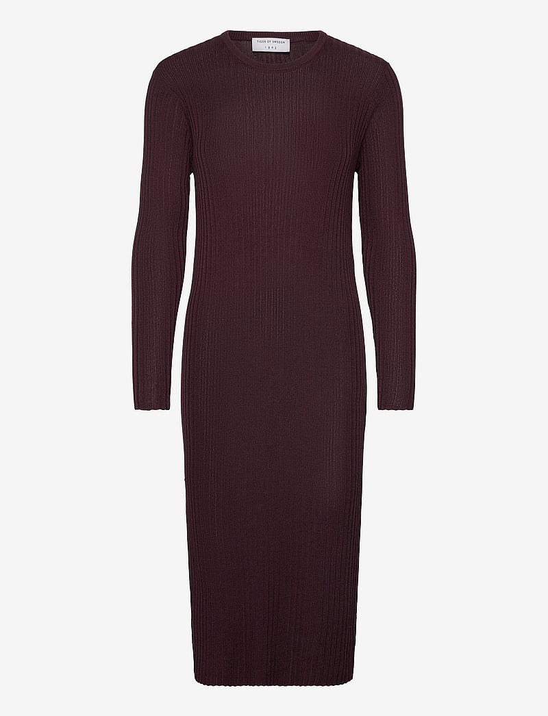 Tiger of Sweden - VALESA - knitted dresses - dark wood - 0
