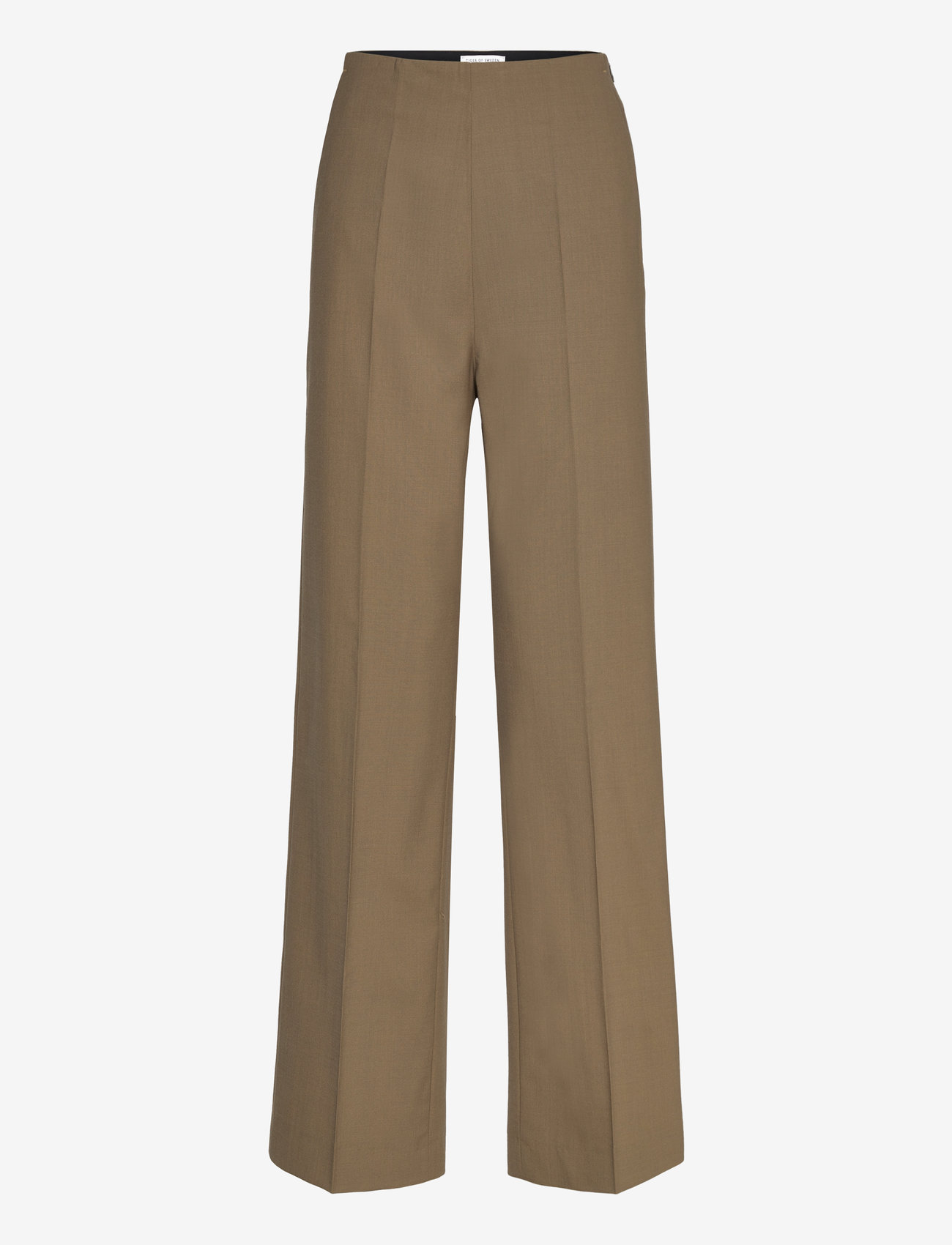Tiger of Sweden EEDIT - Dressbukser - OCTOBER SAGE / brown