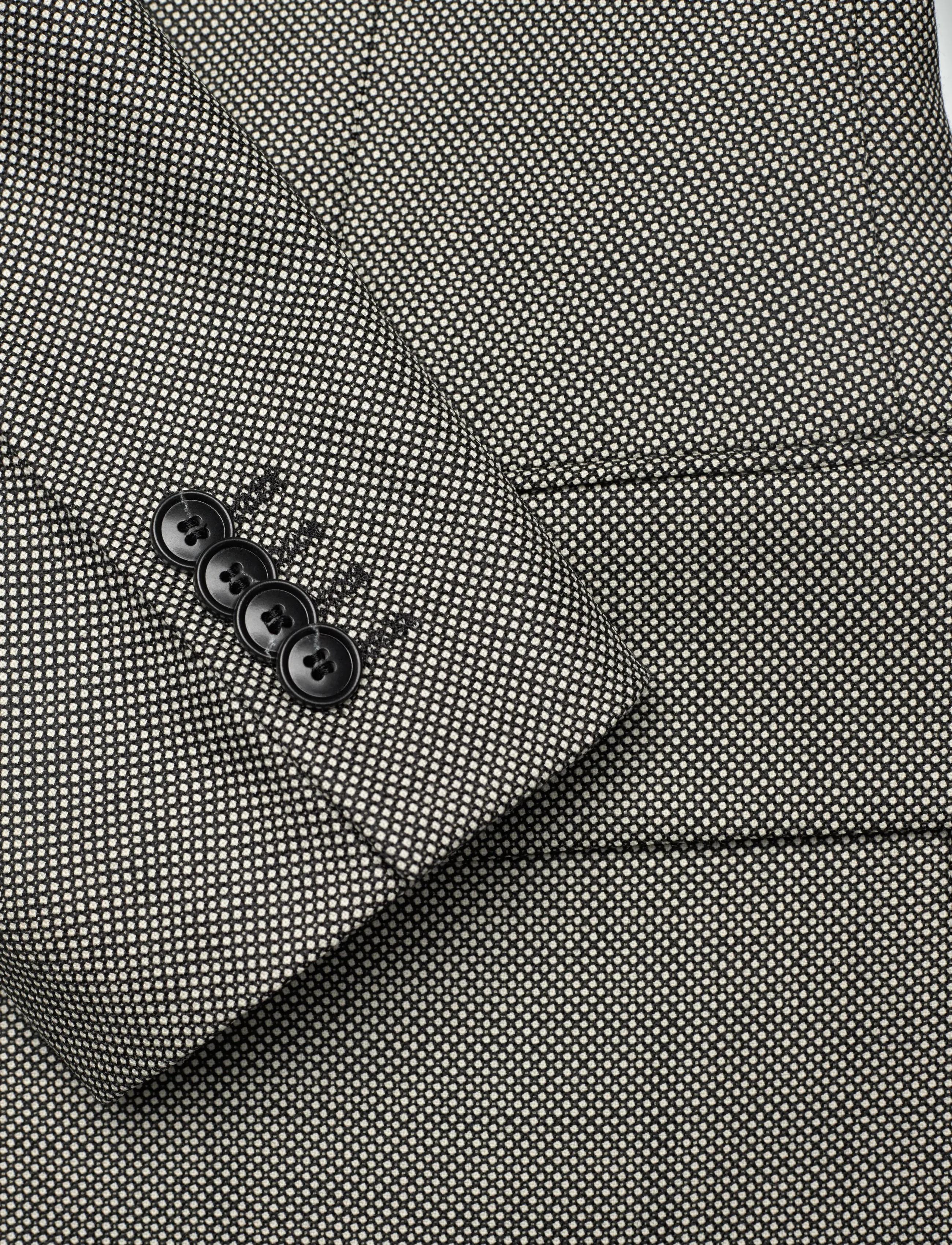 Tiger of Sweden - OLINE - Ühes joones nööpidega bleiserid - black + white - 3