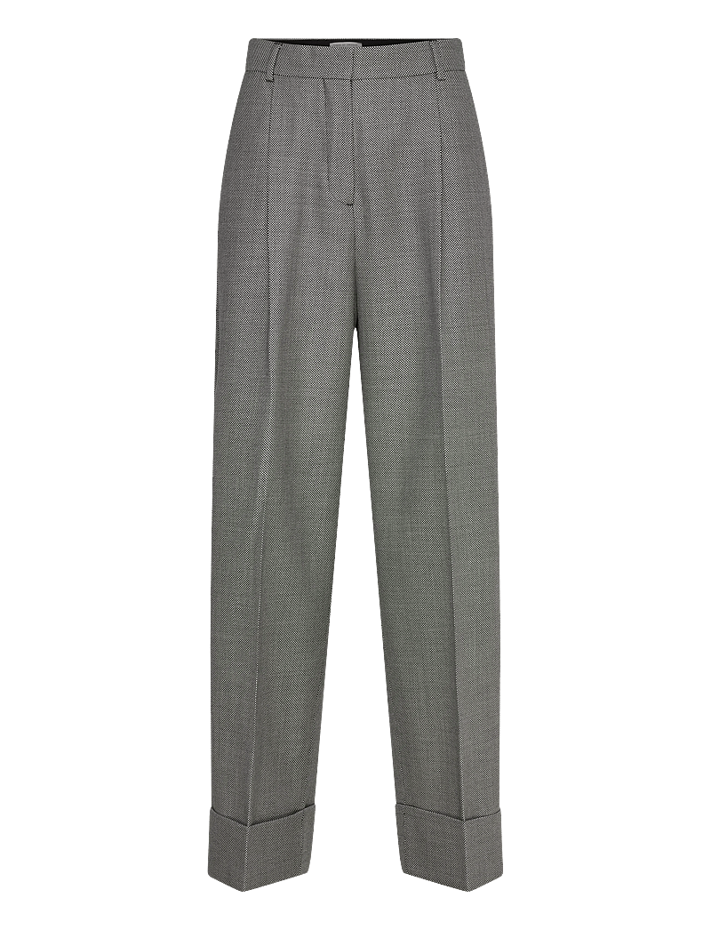 Tiger of Sweden - ERISE - wide leg trousers - black + white - 0