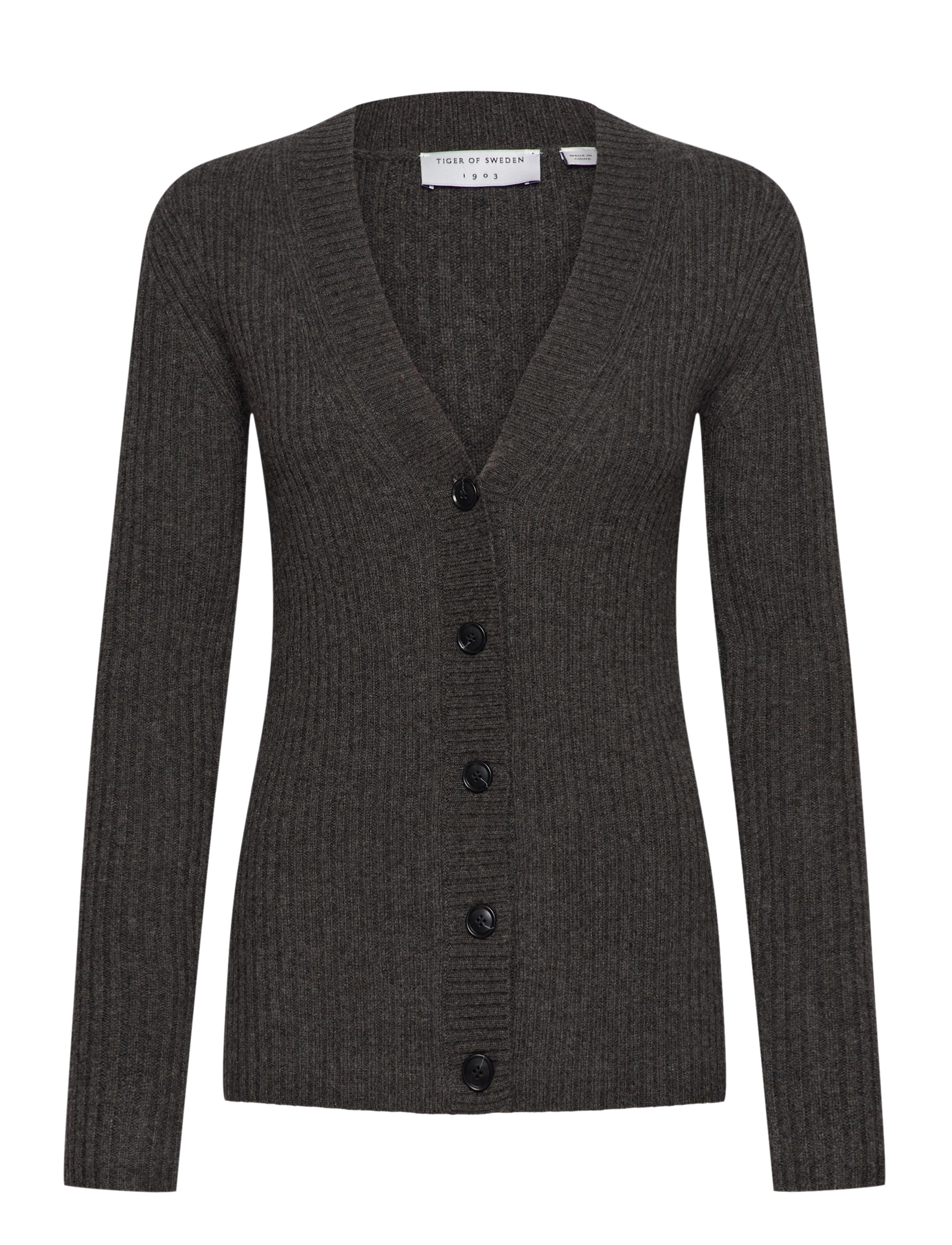 Tiger of Sweden Tala Rws, S, Grey, Strik > Cardigans, Dame
