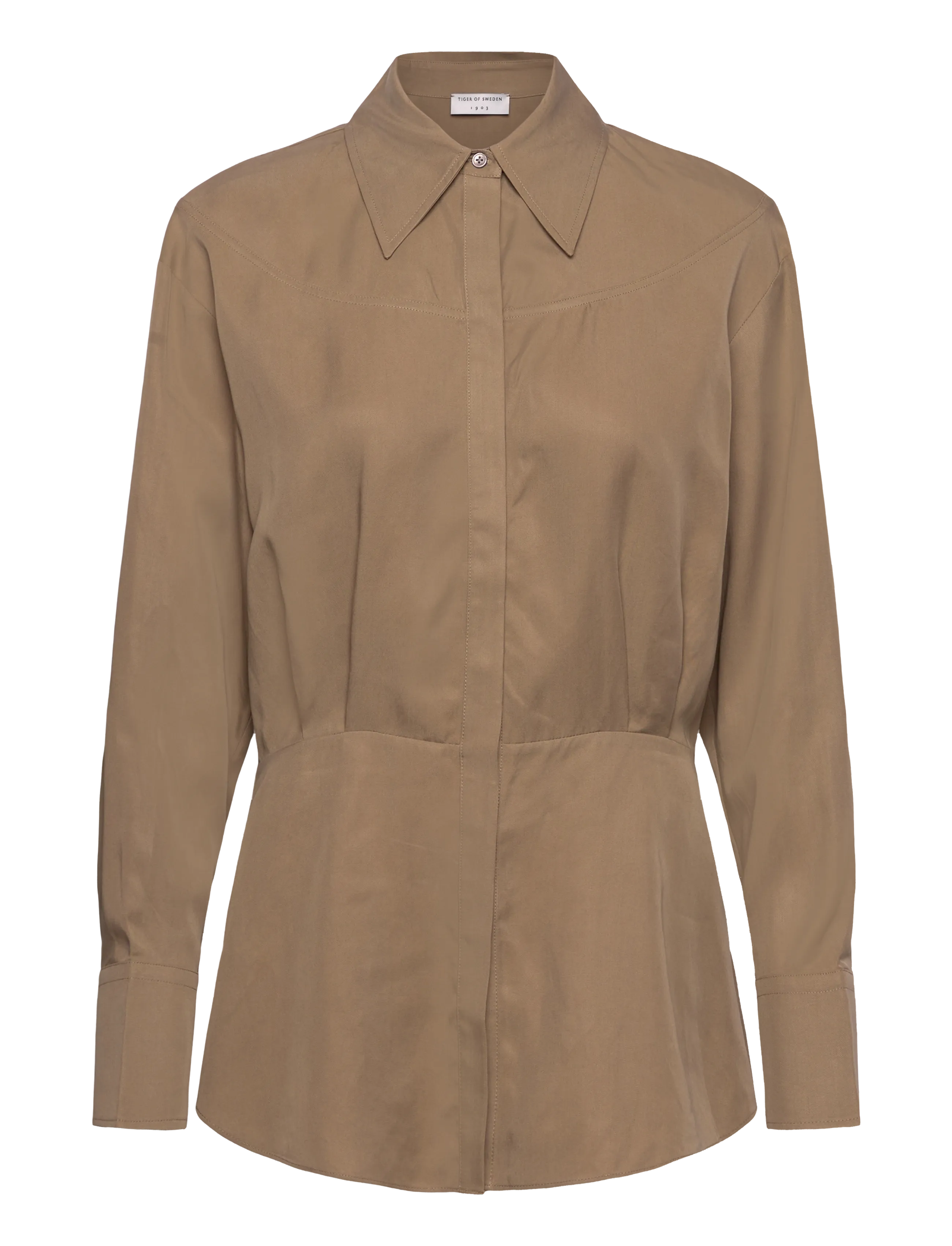 Tiger of Sweden EVIRA - Transitional Layering - DIRT TAPE / beige