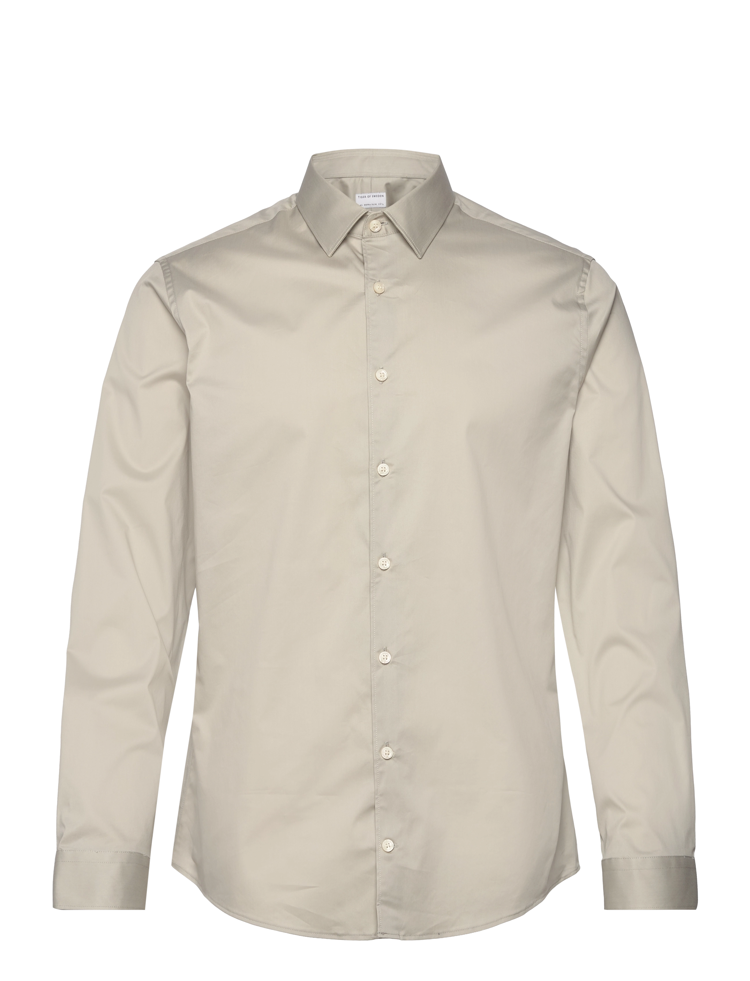 Tiger of Sweden FILBRODIE - Skjorter - MINERAL GREY / beige