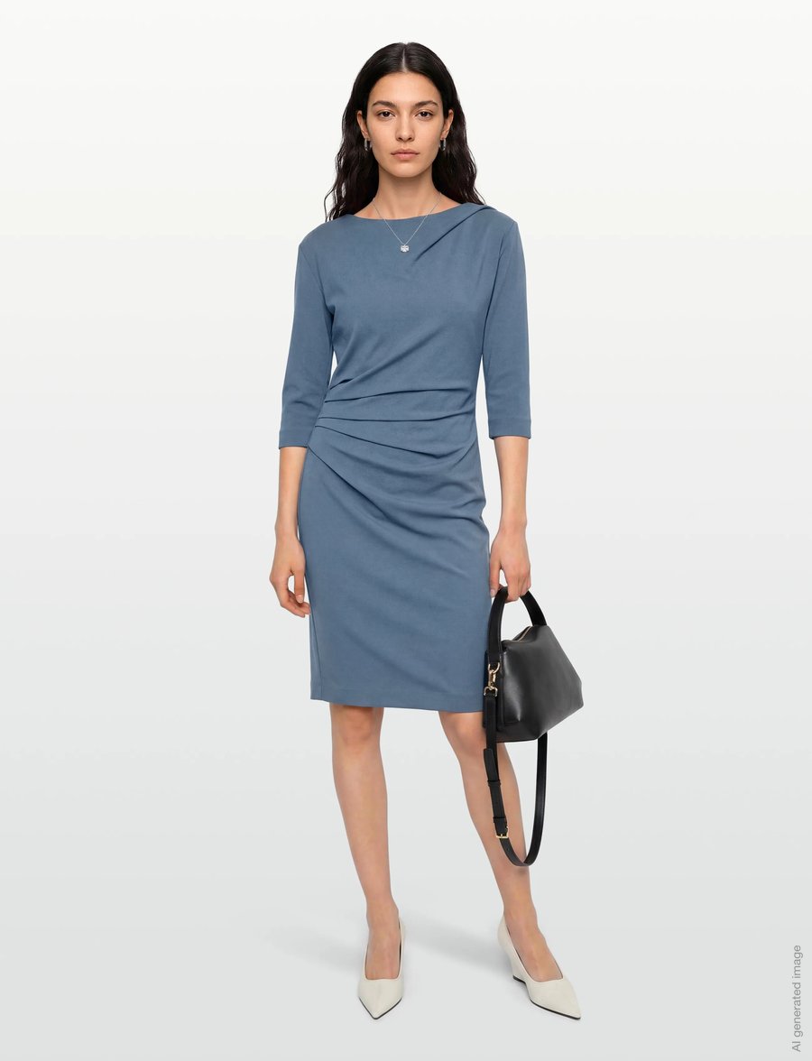 Tiger of Sweden - IZZA S - midiklänningar - stone blue - 1