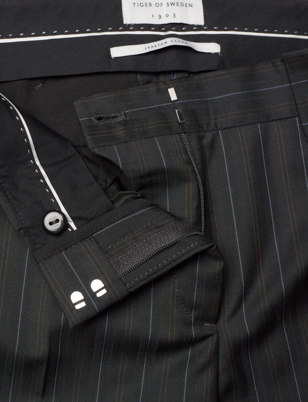 Tiger of Sweden - JULI - kostymbyxor - jet grey - 3