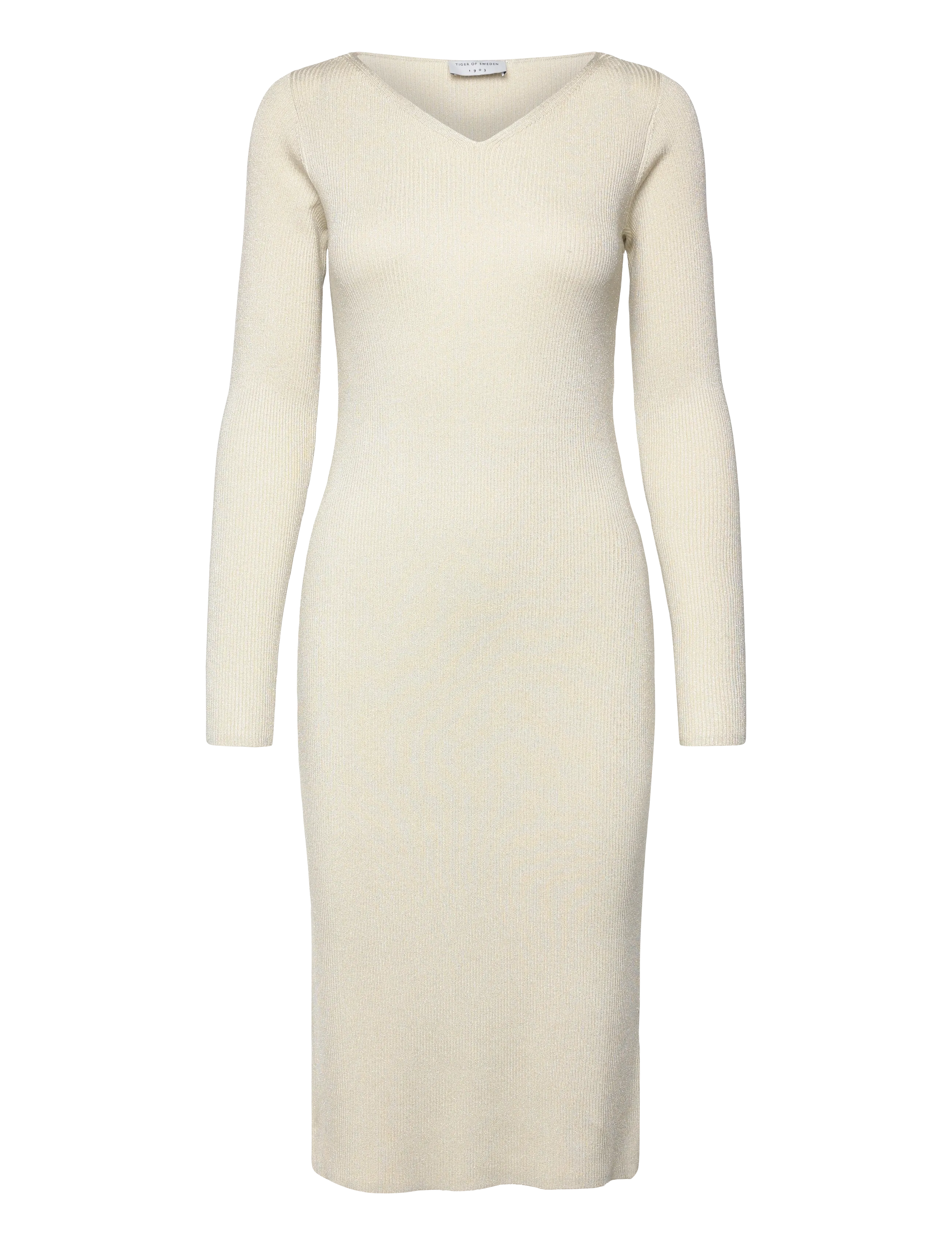 Tiger of Sweden POPPIE - Strickkleider - OYSTER / cream