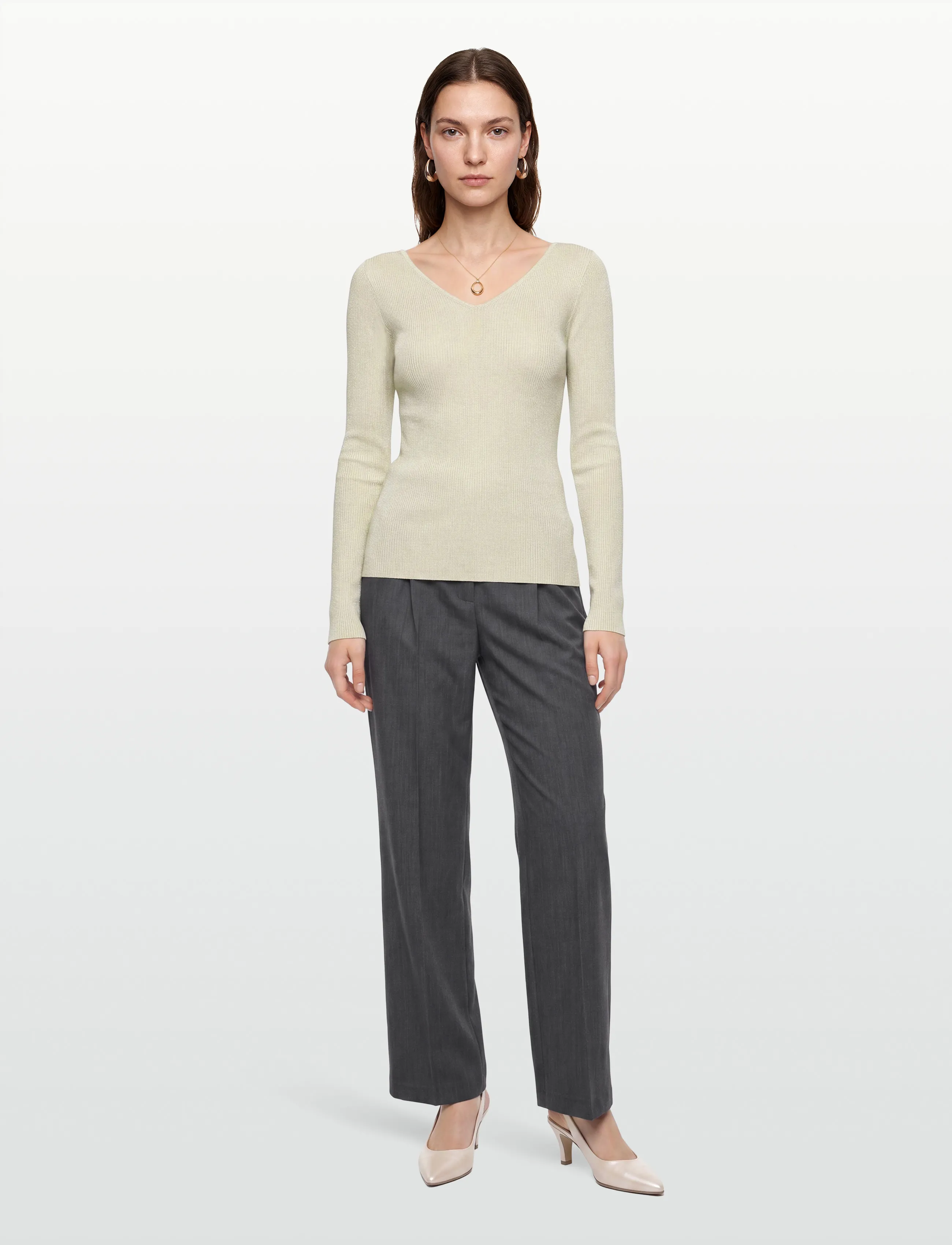 Tiger of Sweden Aliianna S, Knitwear, Creme - Jumpers, Frauen