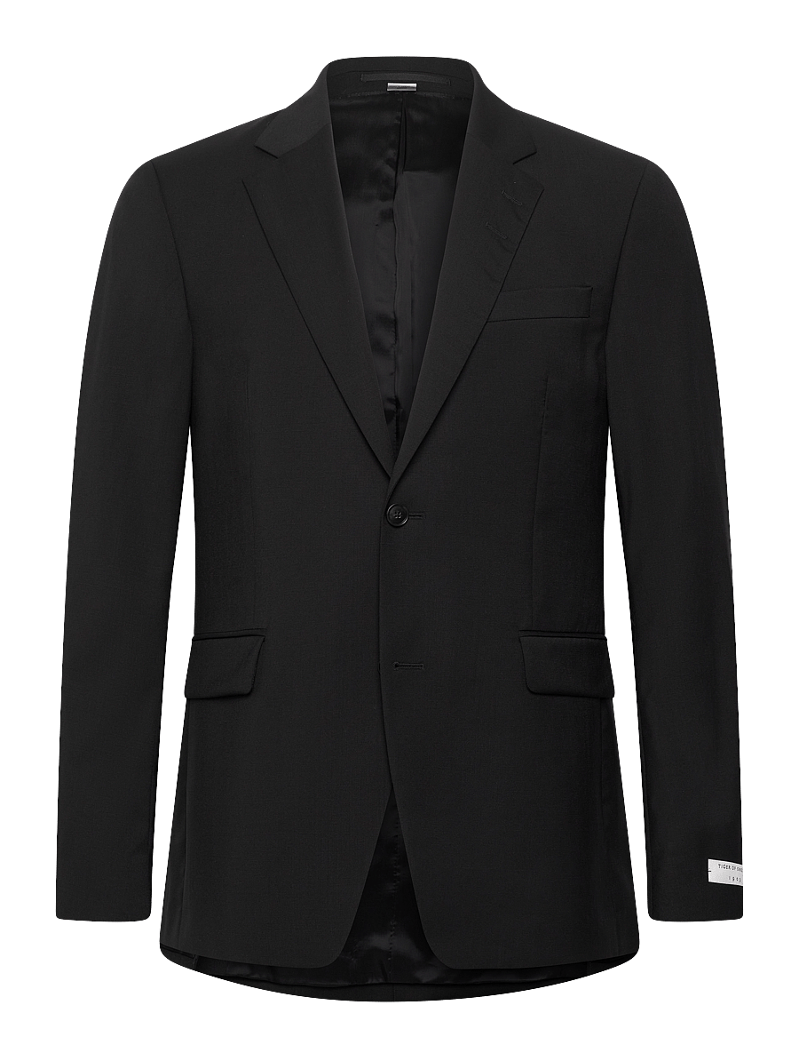 Tiger of Sweden - JUSTIN RWS - blazers à boutonnage simple - black - 0