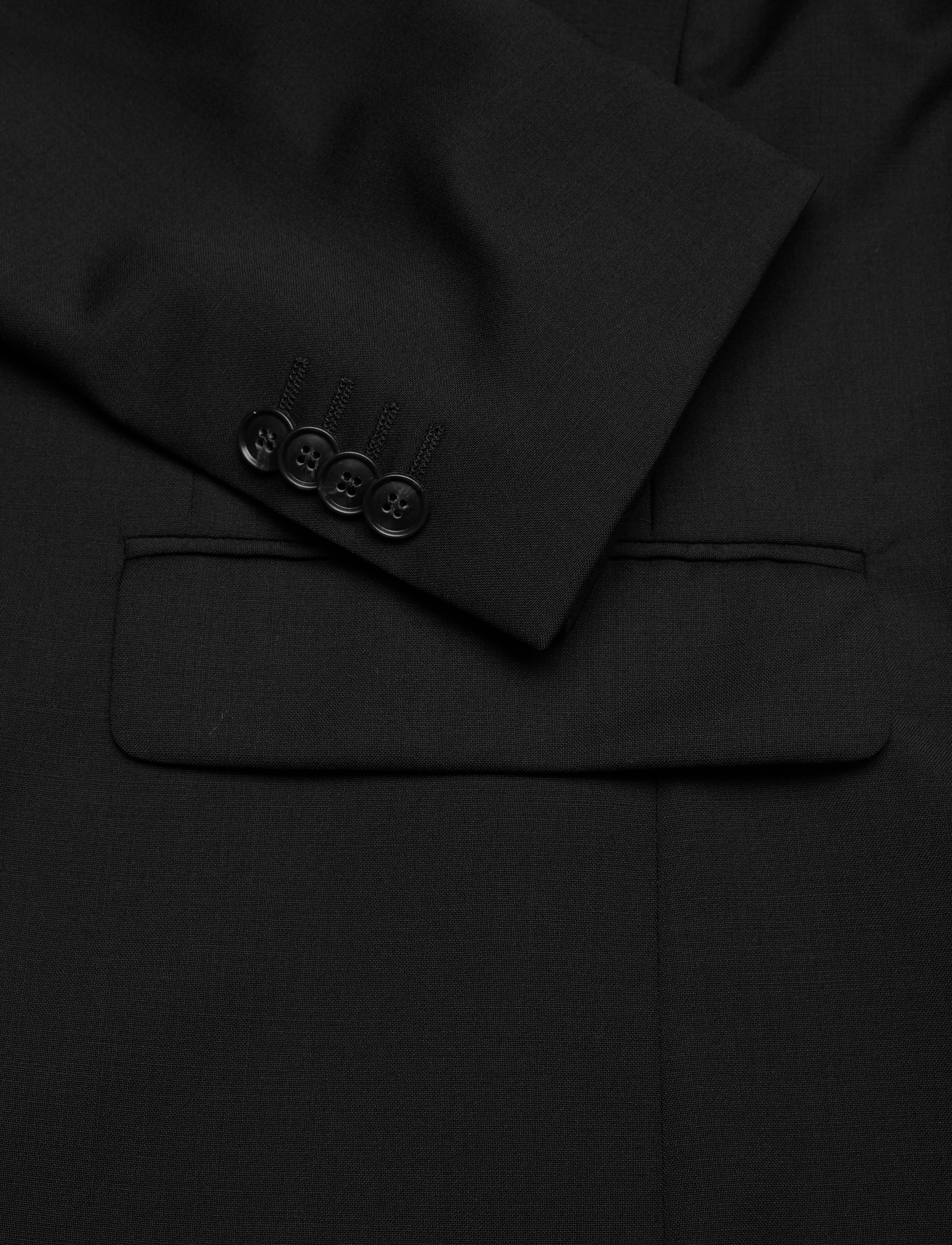 Tiger of Sweden - JUSTIN RWS - blazers à boutonnage simple - black - 4