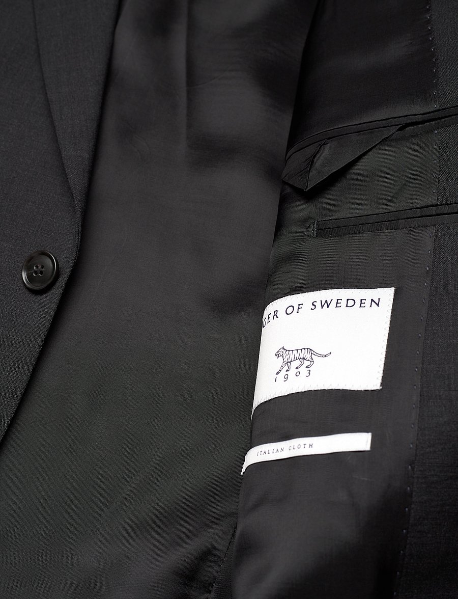 Tiger of Sweden - JUSTIN RWS - yksiriviset bleiserit - charcoal - 4