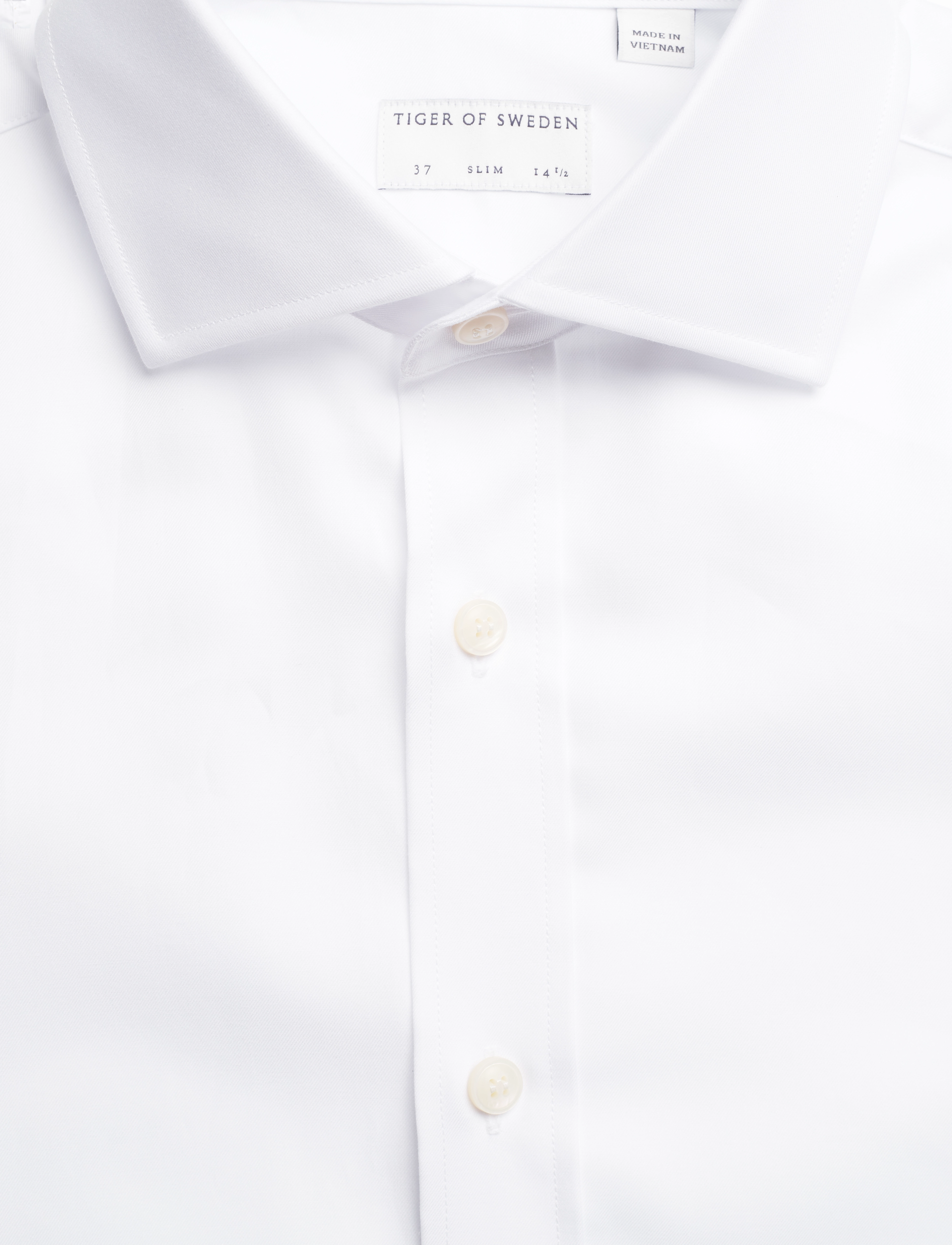 Tiger of Sweden - ADLEY C - tavalised t-särgid - pure white - 2