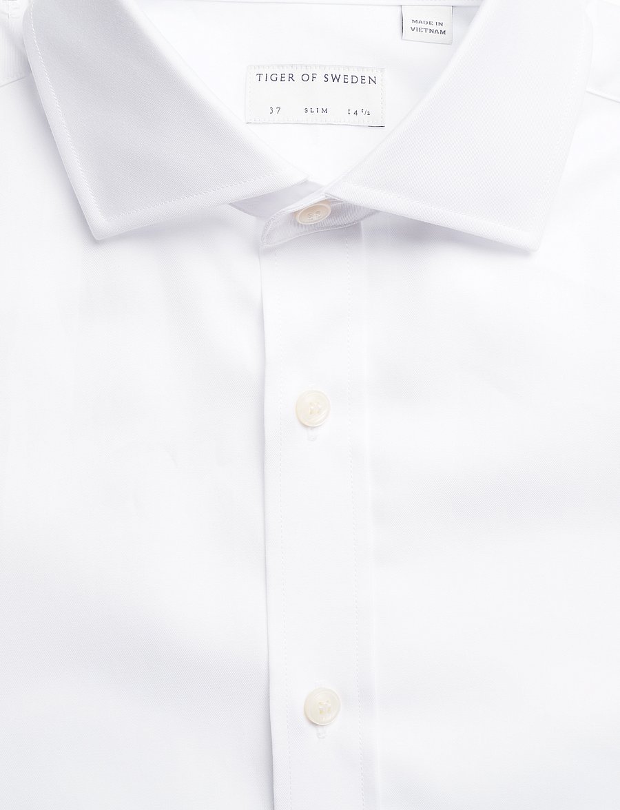 Tiger of Sweden - ADLEY C - basic-hemden - pure white - 2