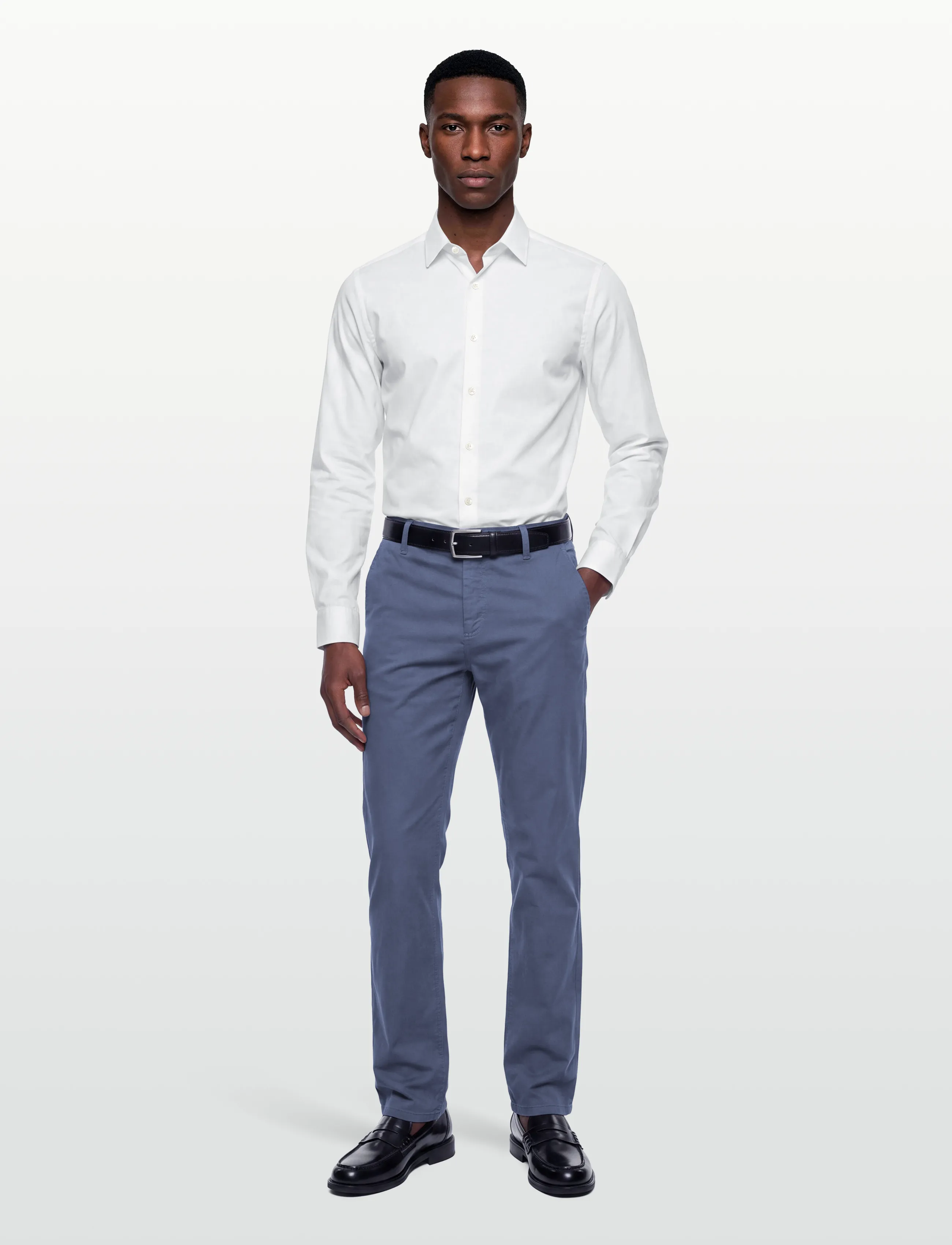 Tiger of Sweden FILBRODIE - Skjortor - PURE WHITE / white