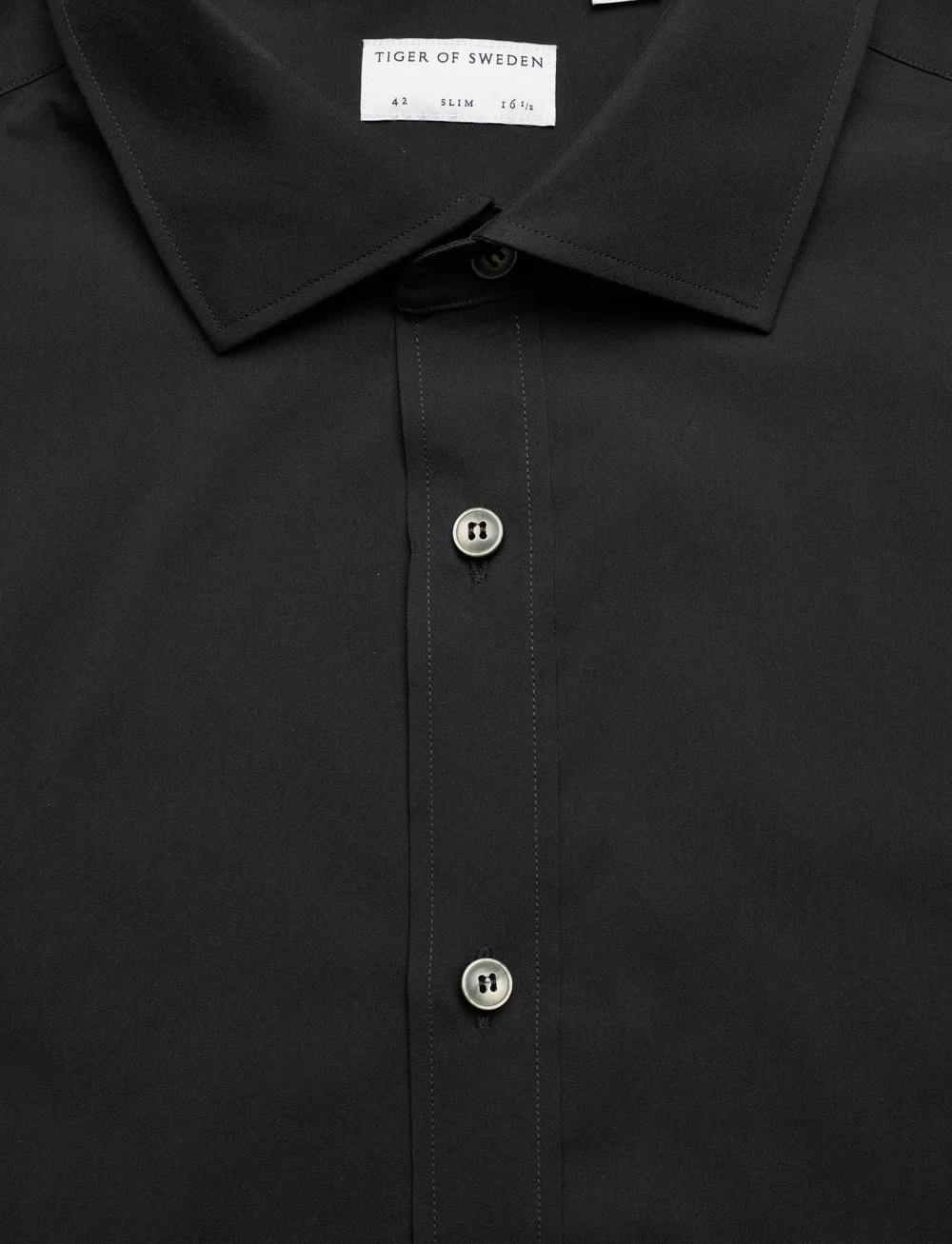 Tiger of Sweden - ADLEY C - basic-hemden - black - 2