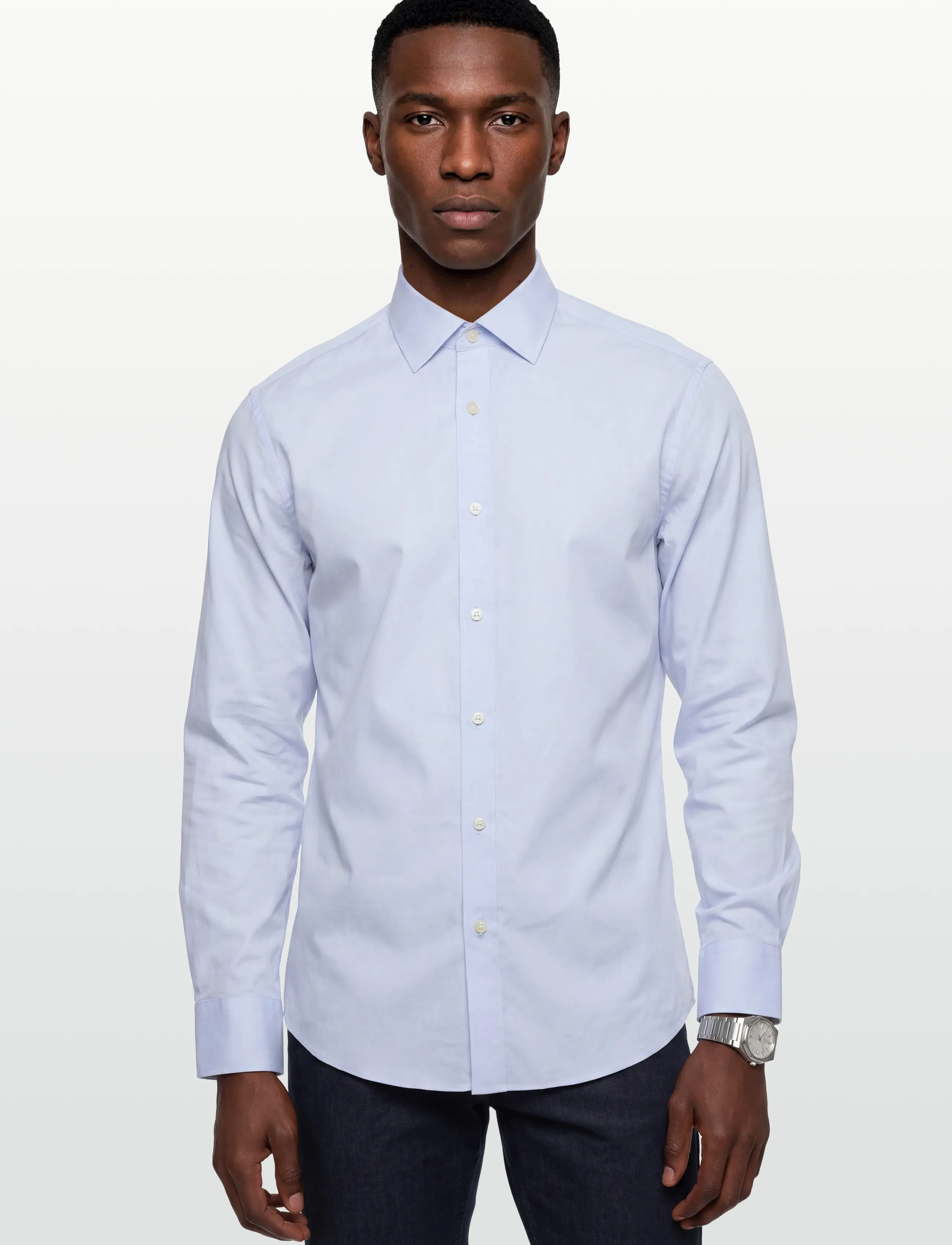 Tiger of Sweden - ADLEY C - tavalised t-särgid - light blue - 3