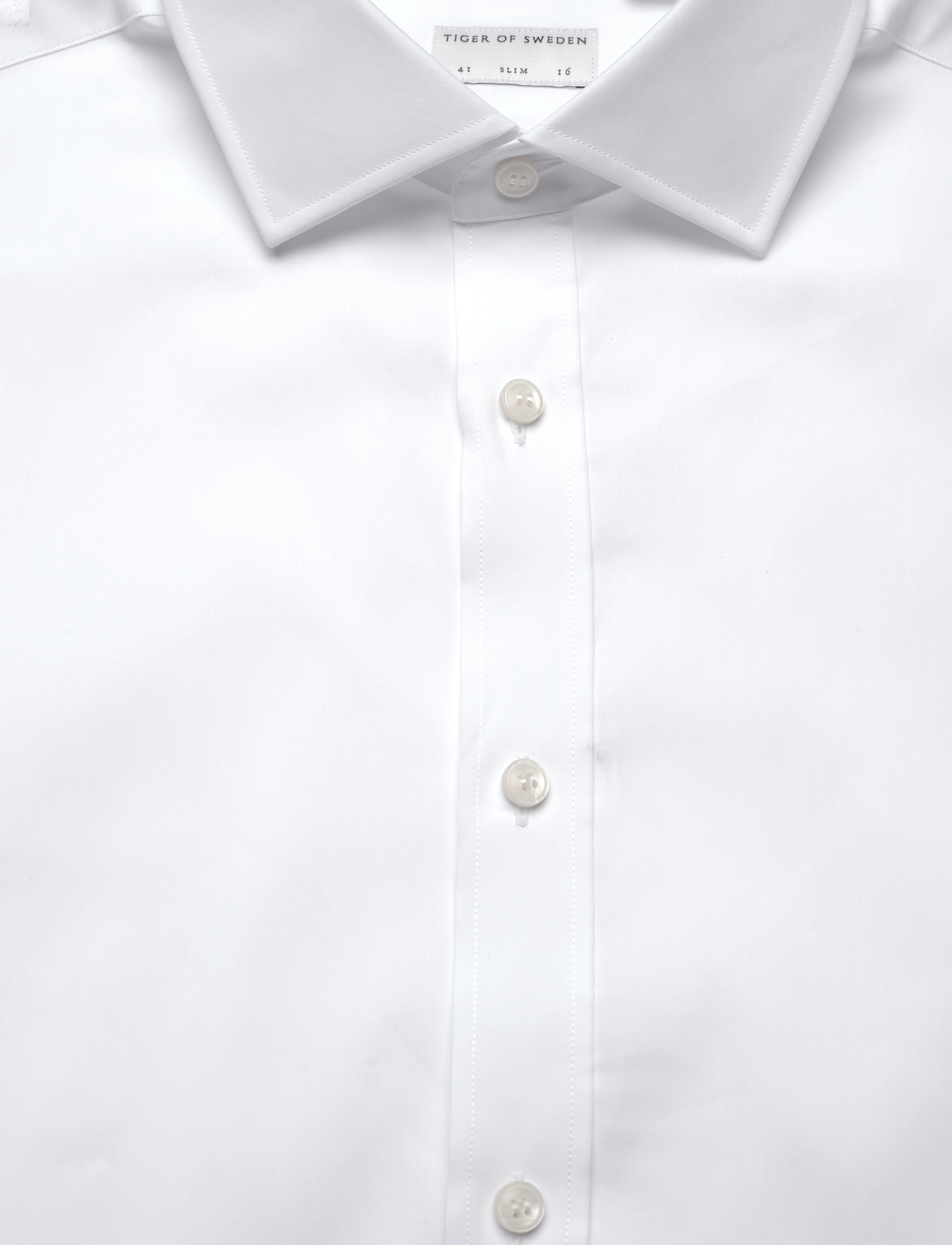 Tiger of Sweden - ADLEY C - basic shirts - pure white - 2