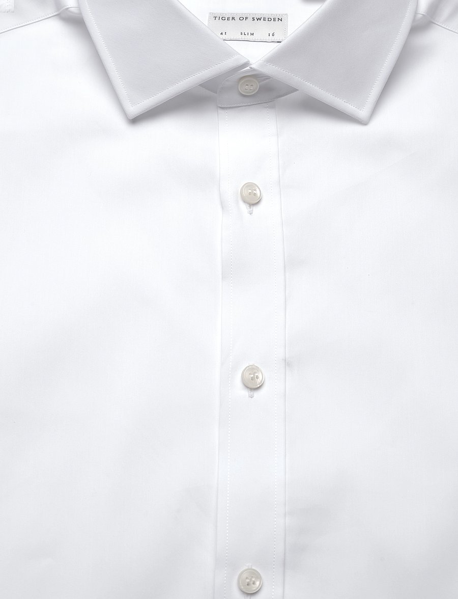 Tiger of Sweden - ADLEY C - podstawowe koszulki - pure white - 2