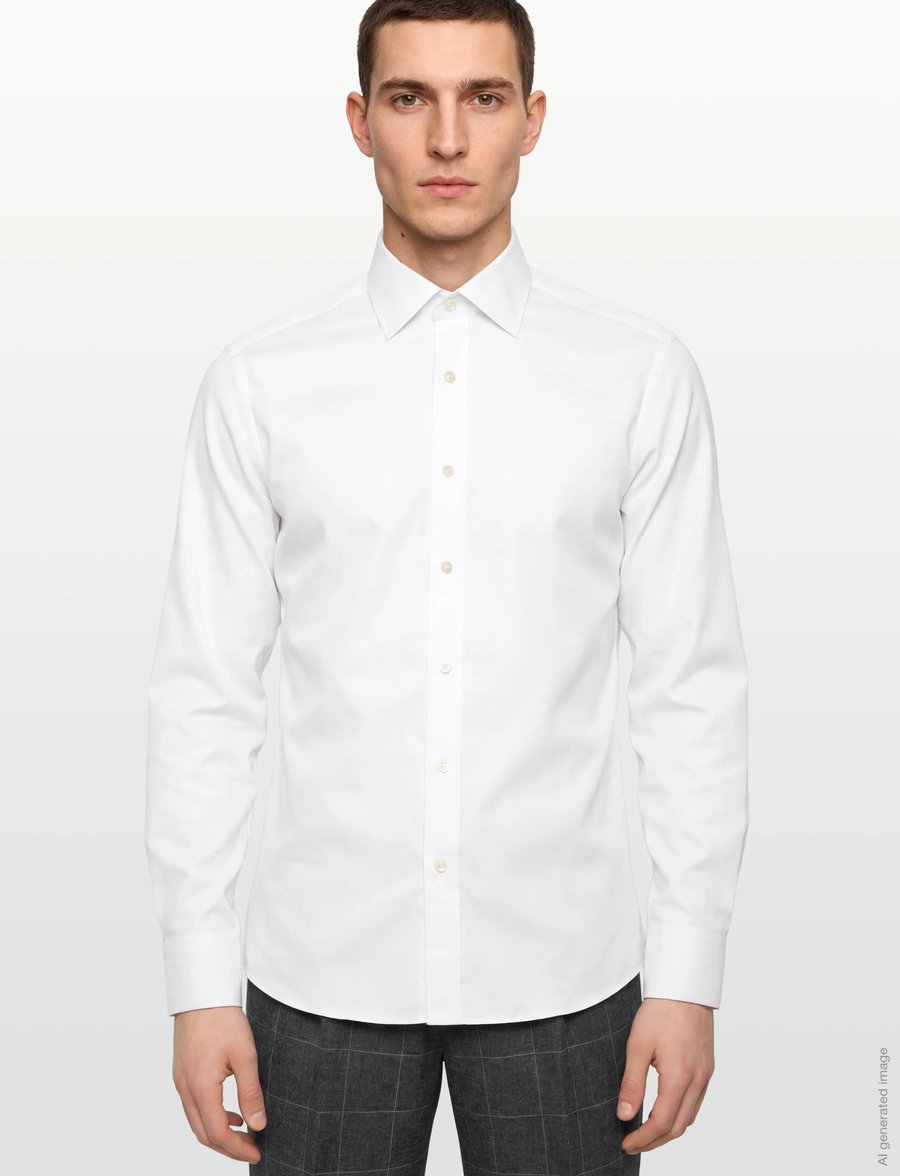 Tiger of Sweden - ADLEY C - basic-hemden - pure white - 3