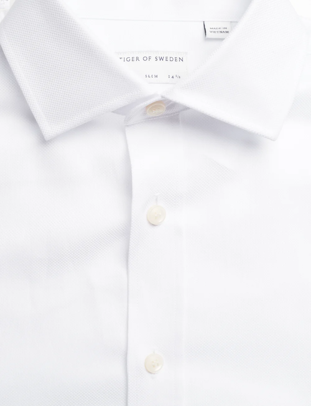 Tiger of Sweden - ADLEY C - basic-hemden - pure white - 2